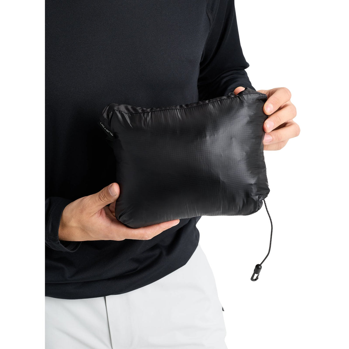 Mens [Ak] Baker Down Jacket True Black - Image 6