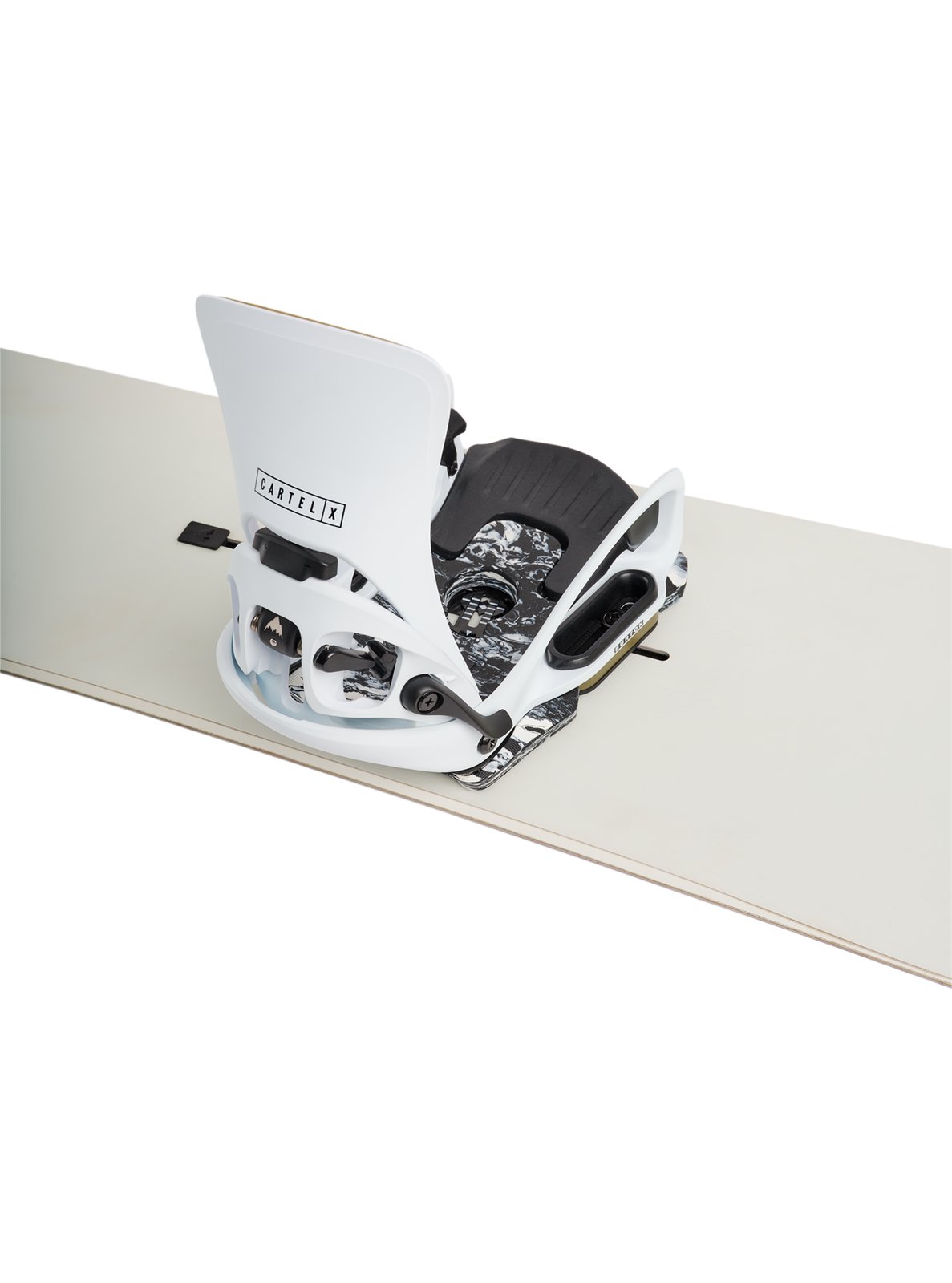 Mens Step On Cartel X Est Snowboard Bindings White - Image 6