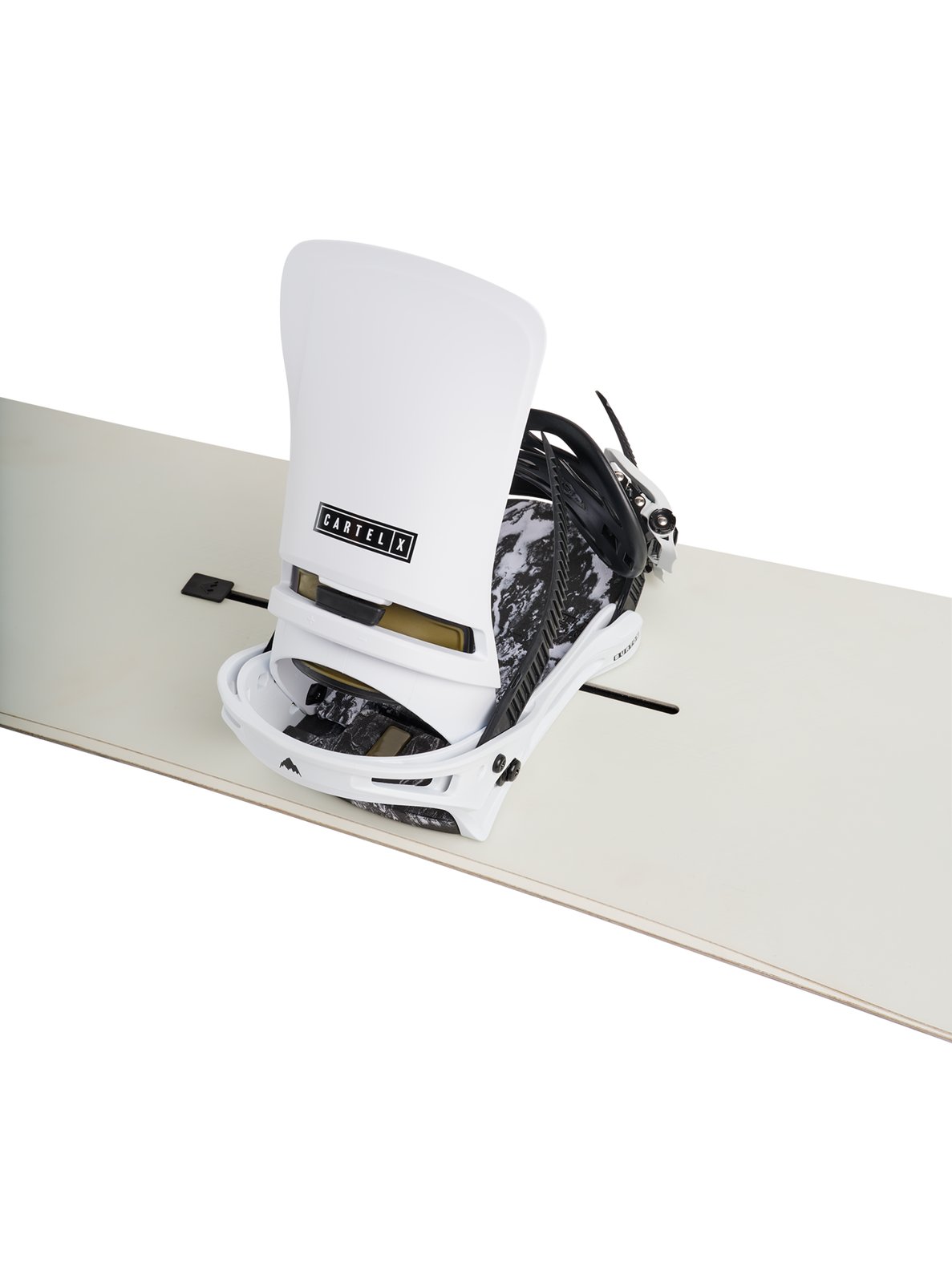 Mens Cartel X Re:Flex Snowboard Bindings White - Image 6