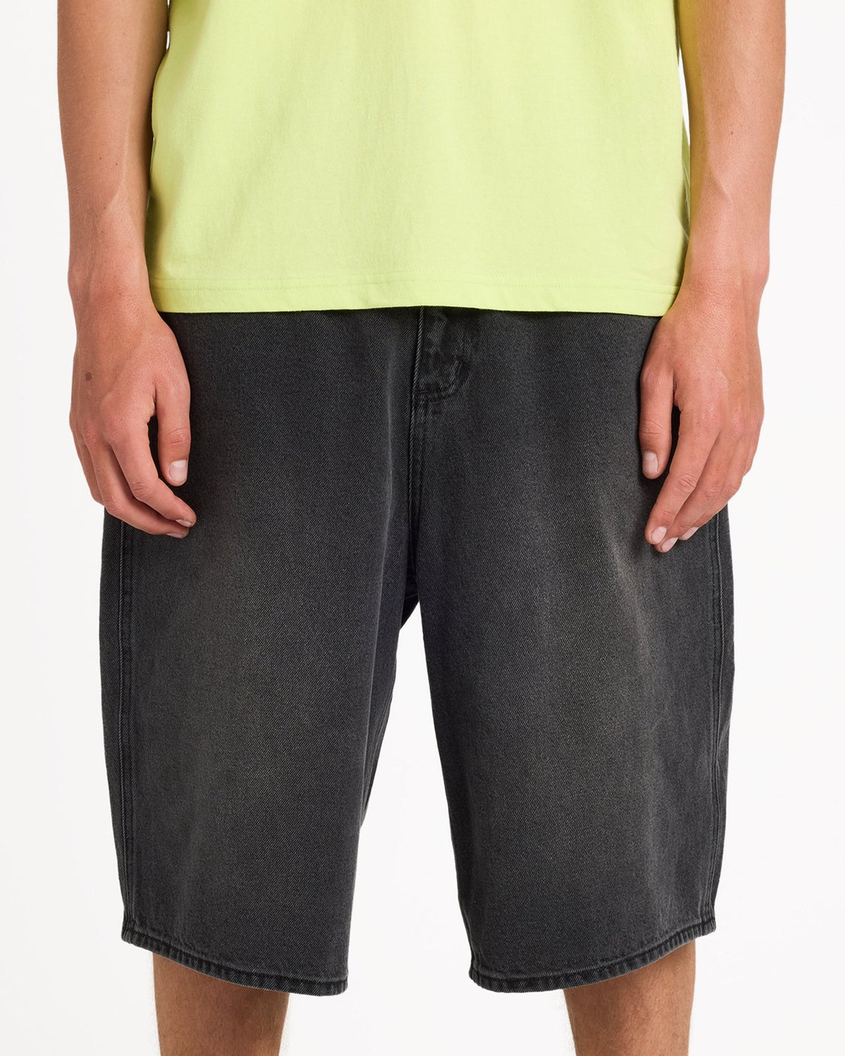 Mens Spec 73 Baggy Denim 23" Black - Image 6