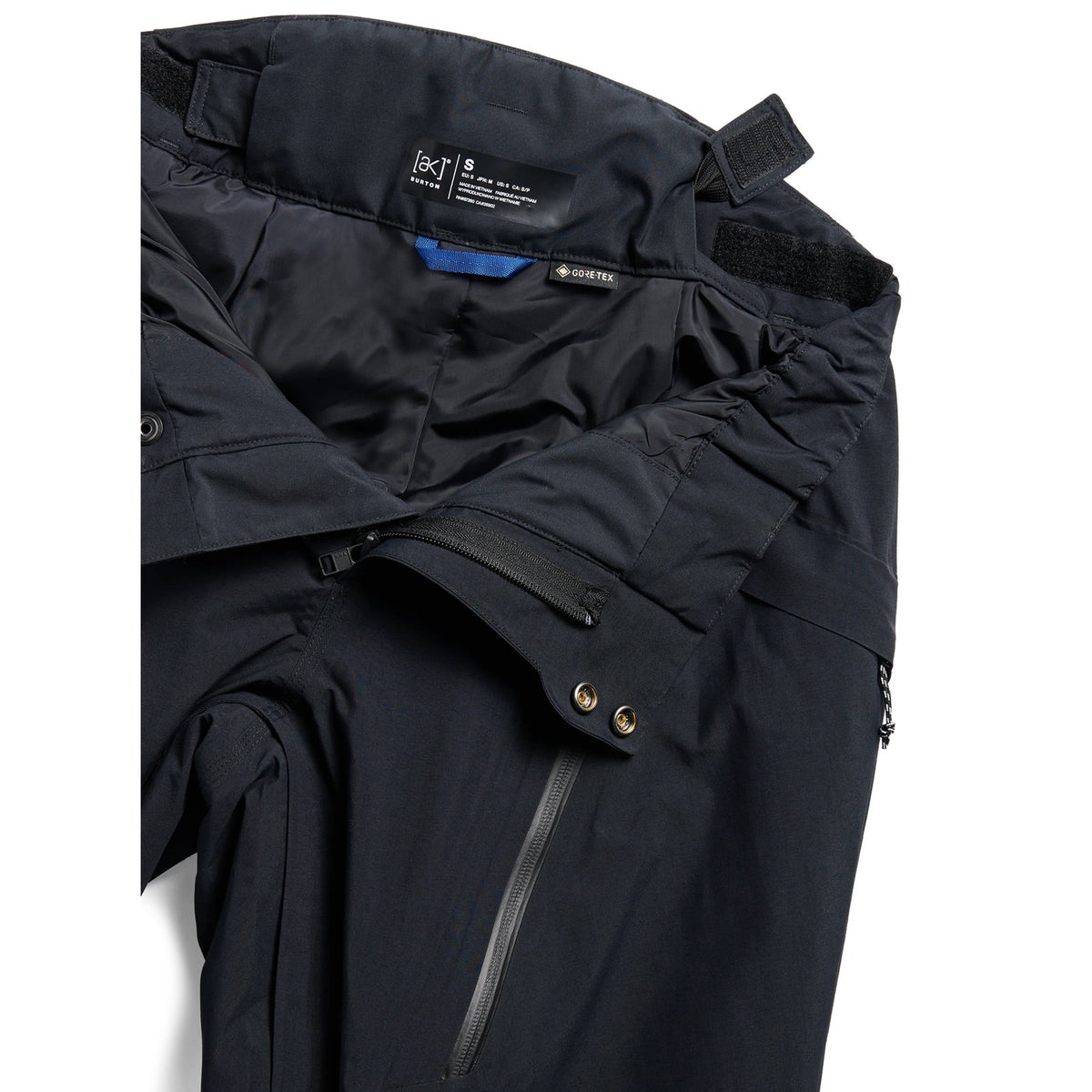 Womens [Ak] Swash Insulated Gore-Tex 2L Pants True Black - Image 6