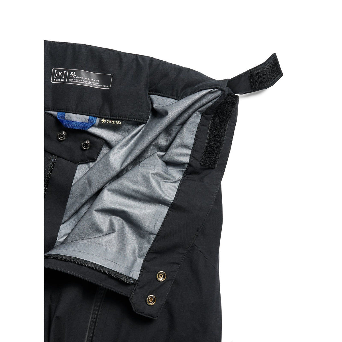 Mens [Ak] Tuvak Gore-Tex C-Knit 3L Pants True Black - Image 6