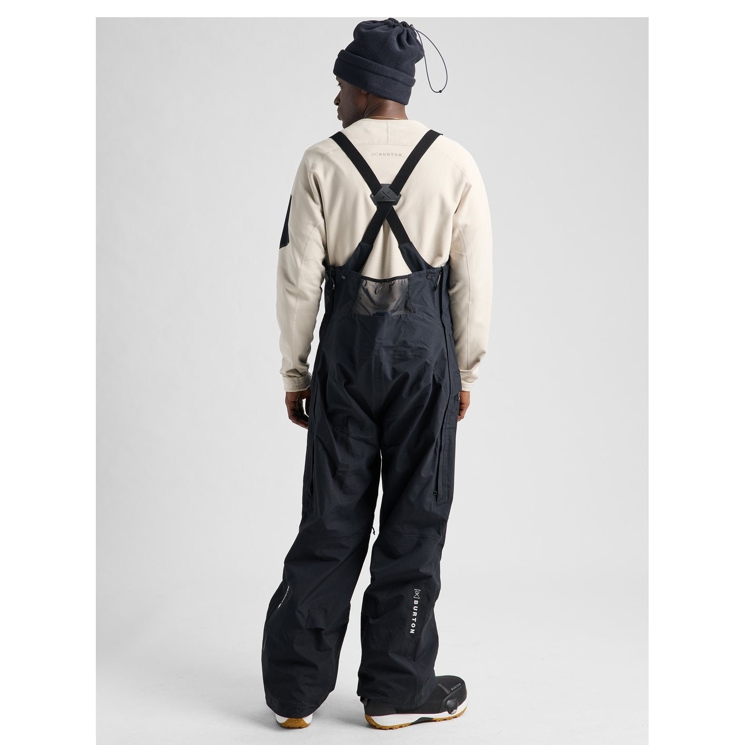 Mens [Ak] Cyclic Gore-Tex 2L Bib Pants True Black - Image 6