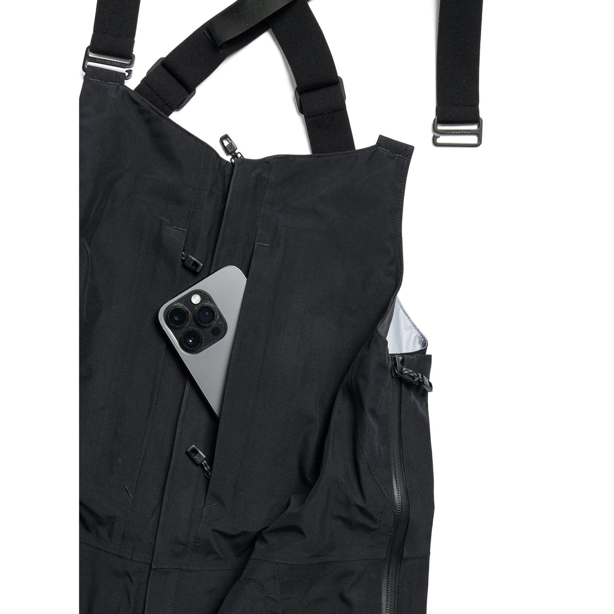 Womens [Ak] Kimmy Gore-Tex 3L Stretch Bib Pants True Black - Image 6