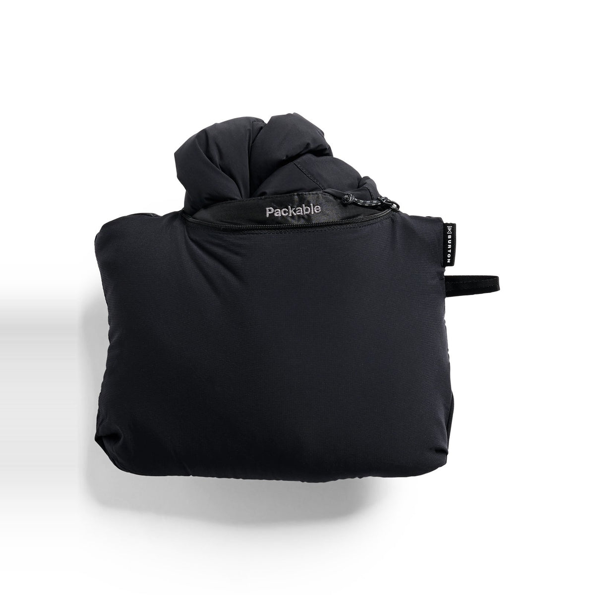 Mens [Ak] Helium Hooded Stretch Insulated Jacket True Black - Image 6