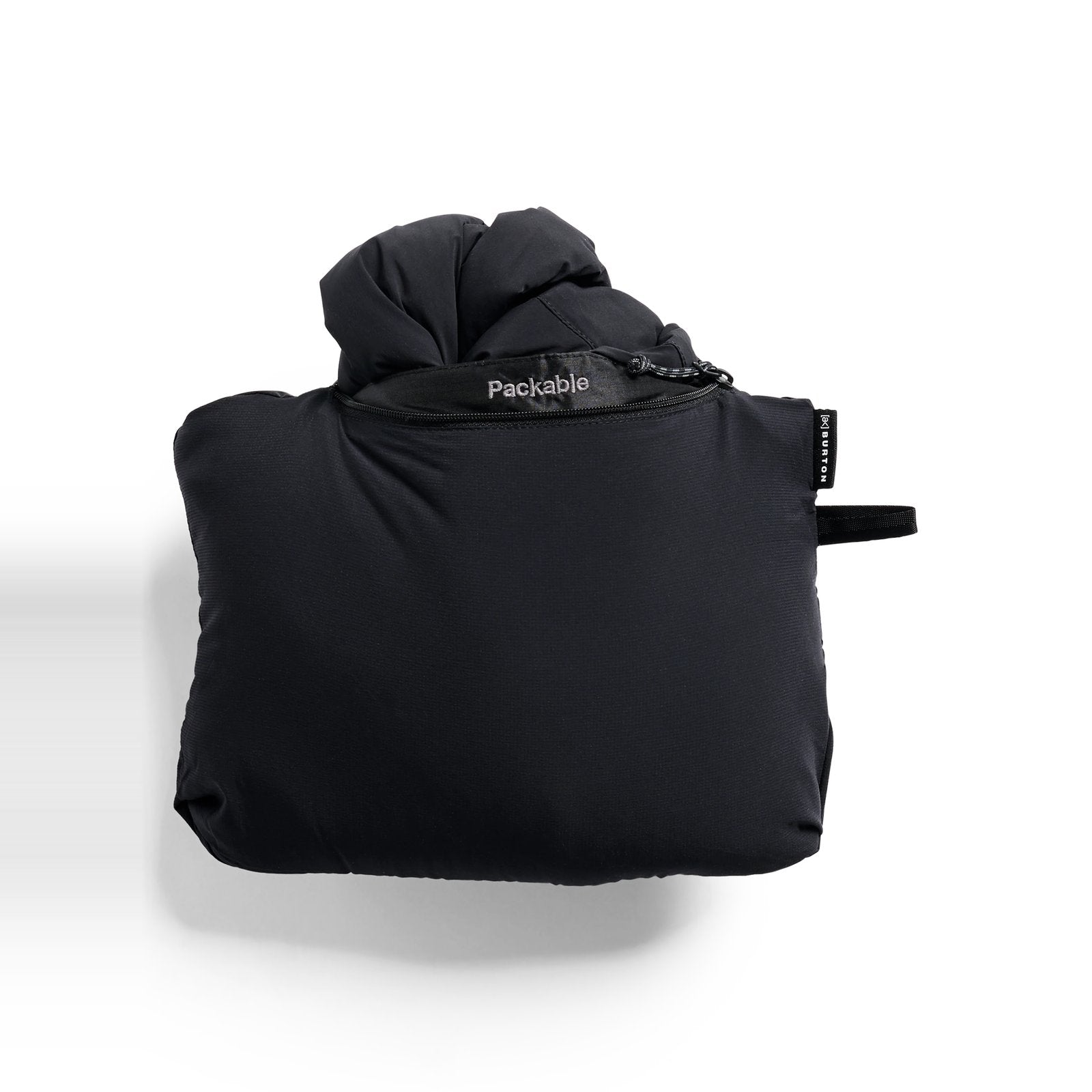 Mens [Ak] Helium Hooded Stretch Insulated Jacket True Black - Image 6