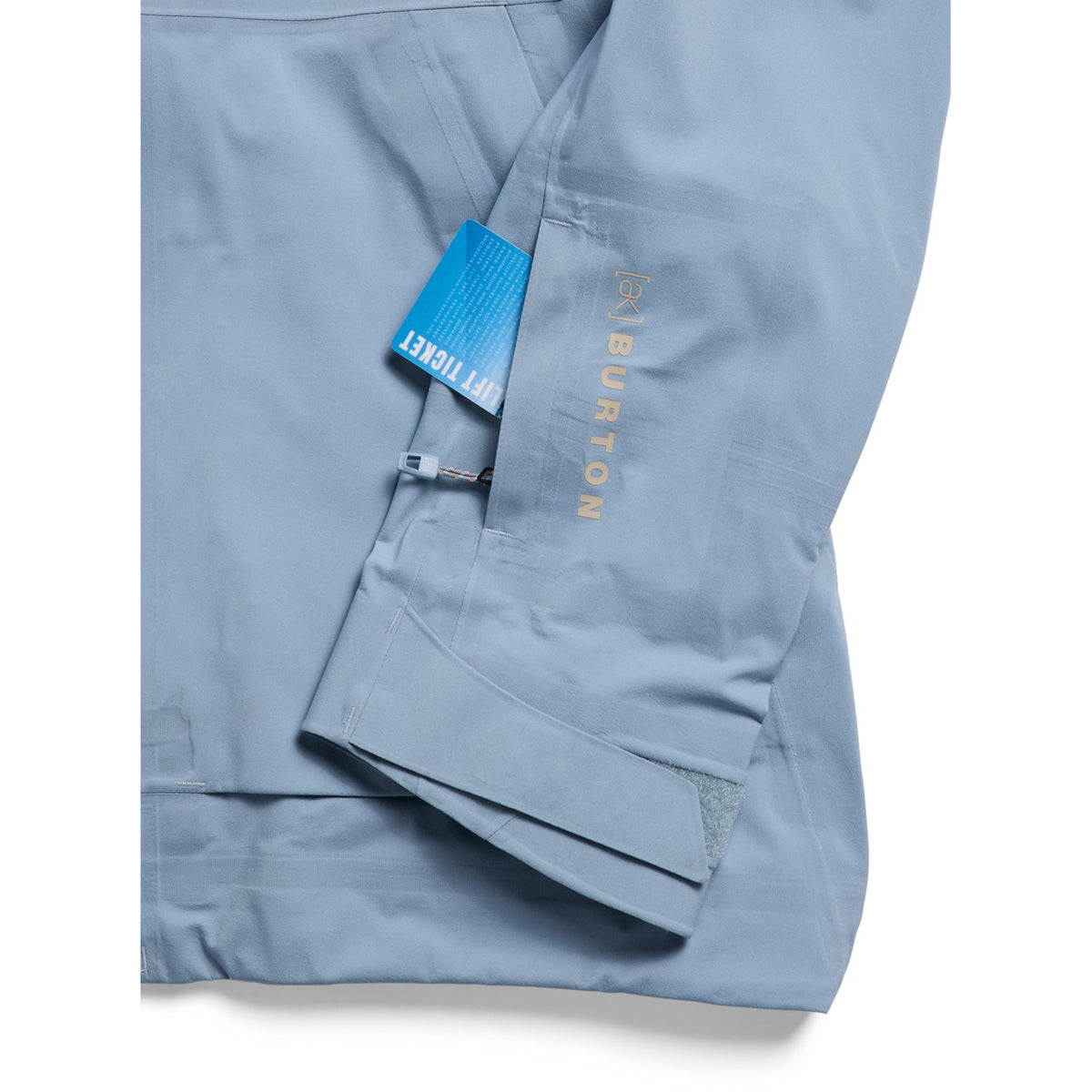 Womens [Ak] Kimmy Gore-Tex 3L Stretch Snowboard Jacket Airstream Blue - Image 6