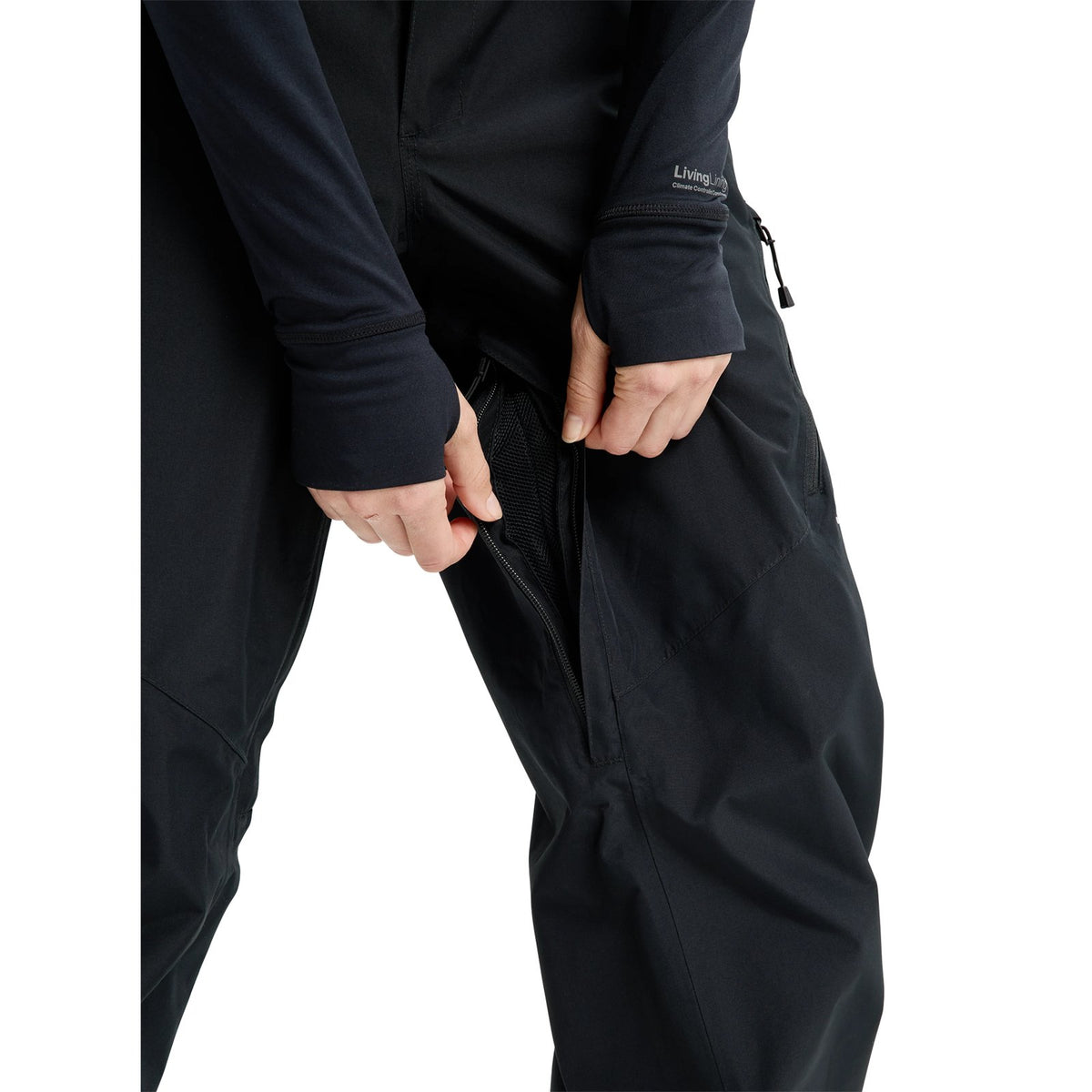 Womens Reserve 2L Relaxed Pants True Black - Image 6