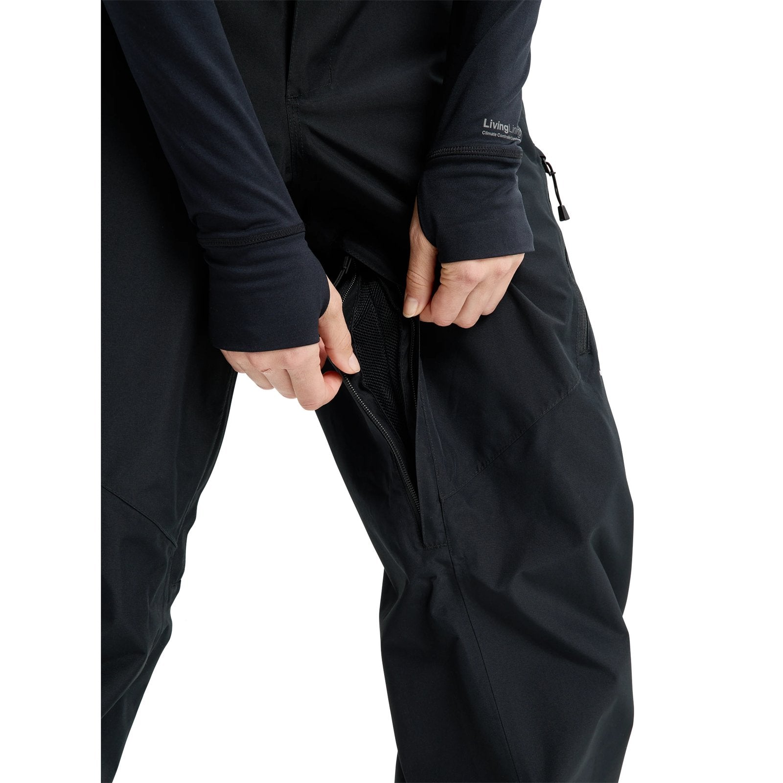 Womens Reserve 2L Relaxed Pants True Black - Image 6