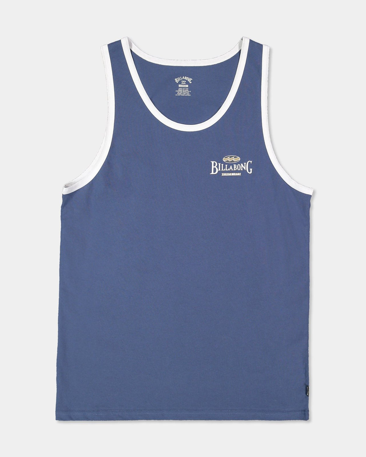 Mens Crossboards Tank Top Dark Denim - Image 6