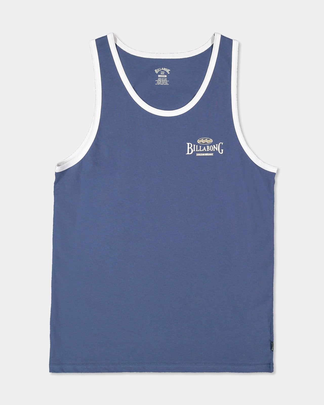 Mens Crossboards Tank Top Dark Denim - Image 6
