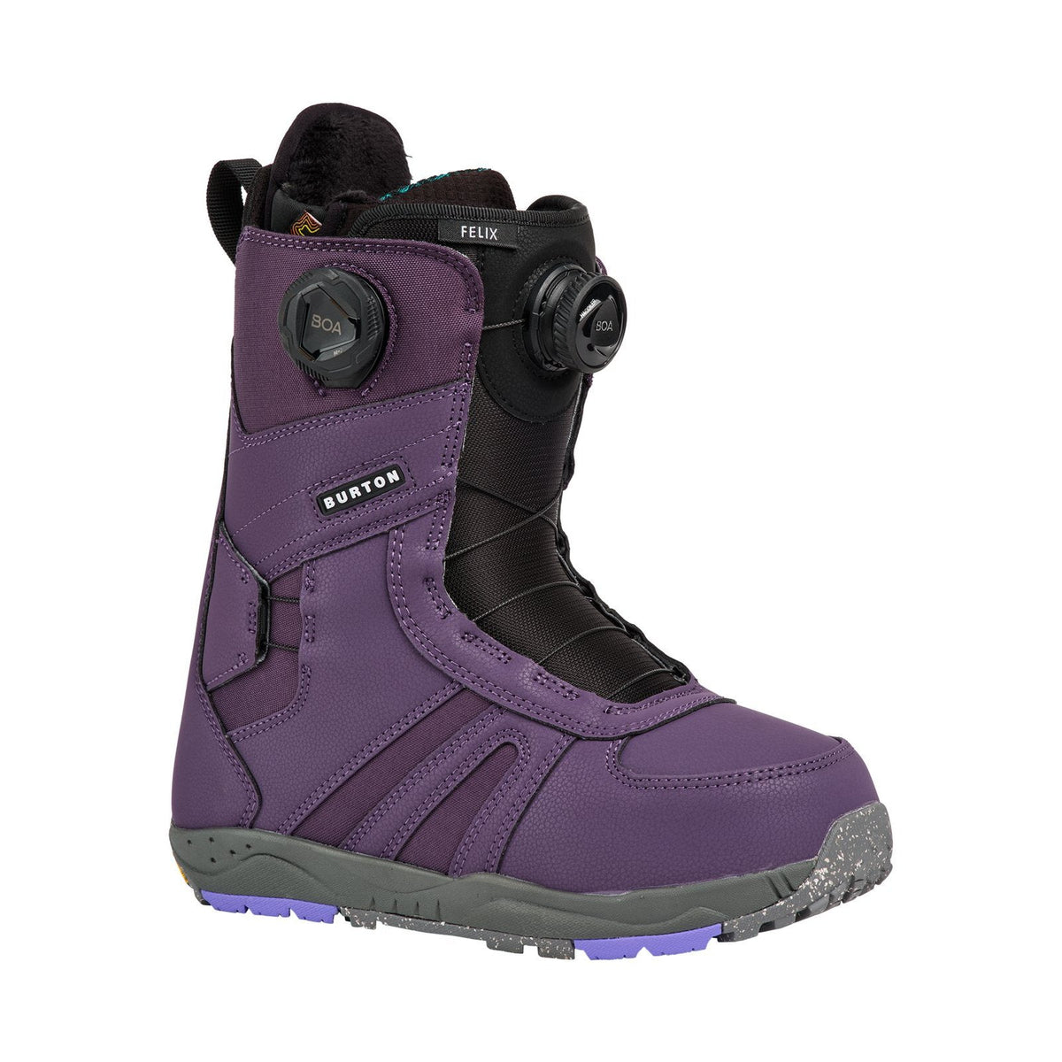 Womens Felix BOA Snowboard Boots Nightshade Purple - Image 6