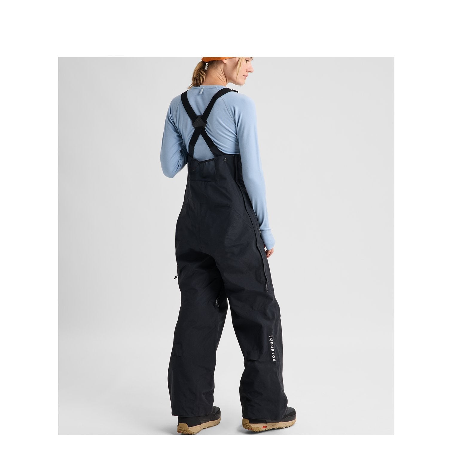 Womens [Ak] Cyclic Gore-Tex 2L Bib Pants True Black - Image 6