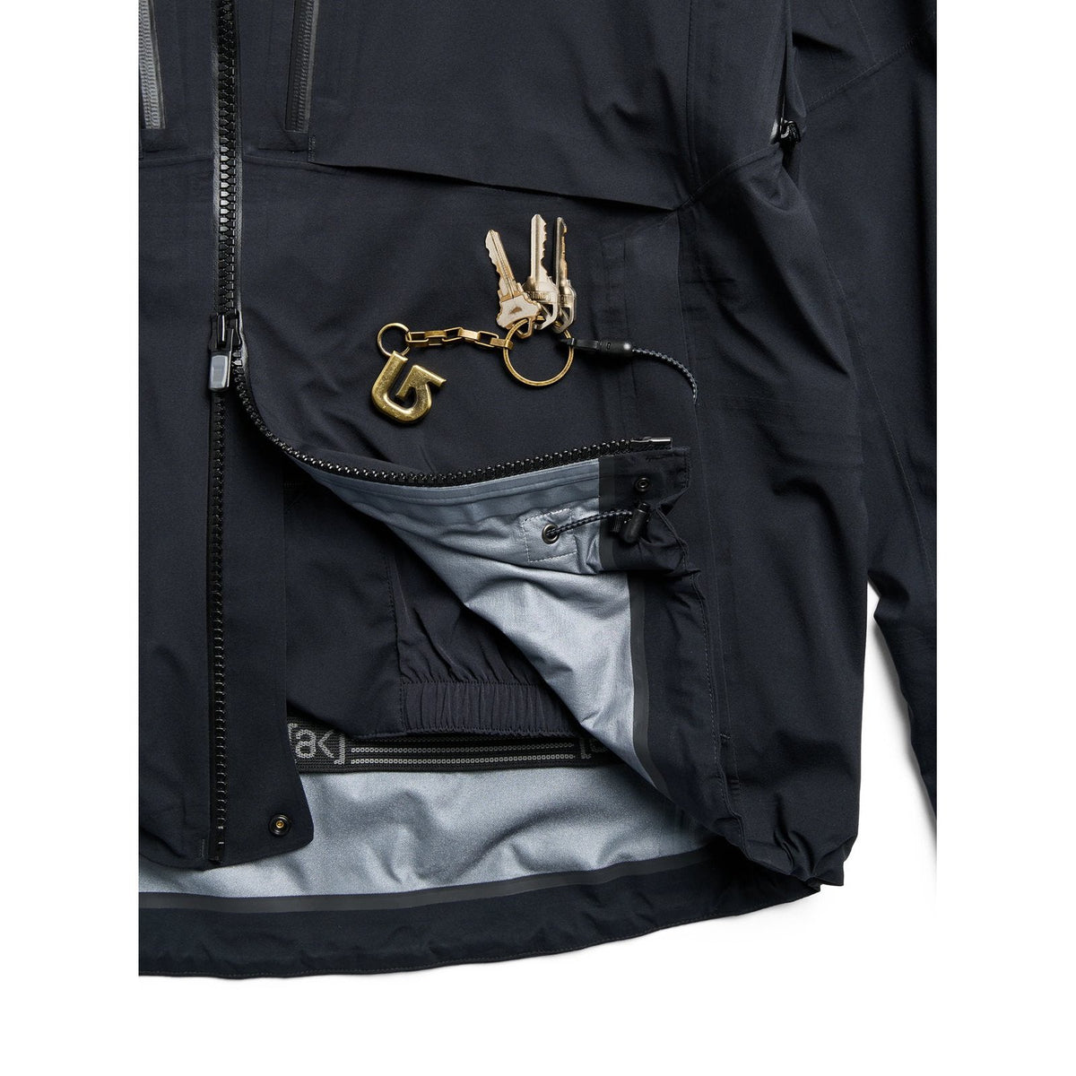 Mens [Ak] Hover Gore-Tex C-Knit 3L Stretch Jacket True Black - Image 6