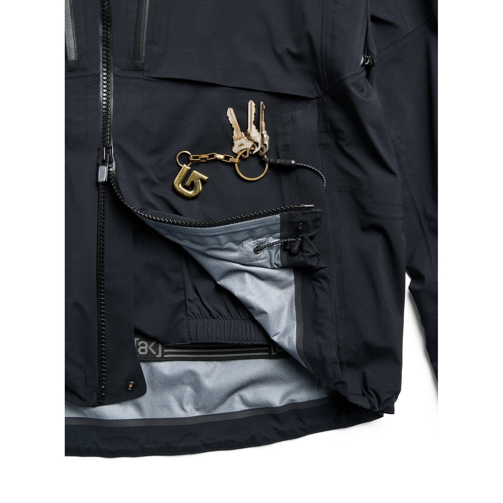 Mens [Ak] Hover Gore-Tex C-Knit 3L Stretch Jacket True Black - Image 6