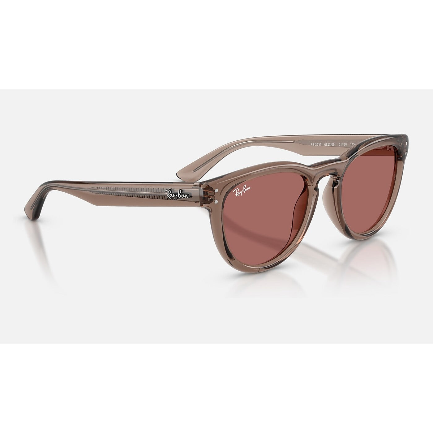 Rb2237 Transparent Light Brown - Dark Violet - Image 6