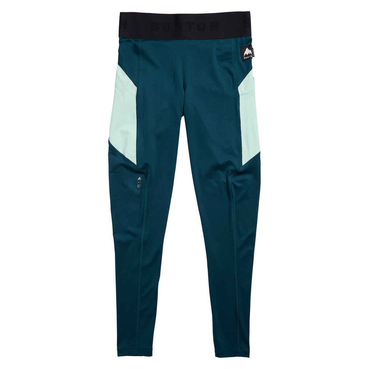 Womens Synthetic Midweight Base Layer Pants Atlantic Teal/Spring Frost - Image 6
