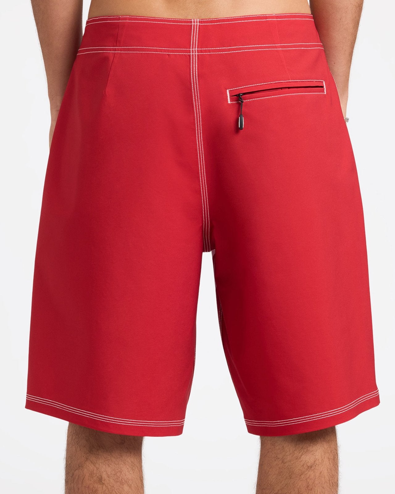 Mens Silicon 21" Board Shorts Salsa - Image 6