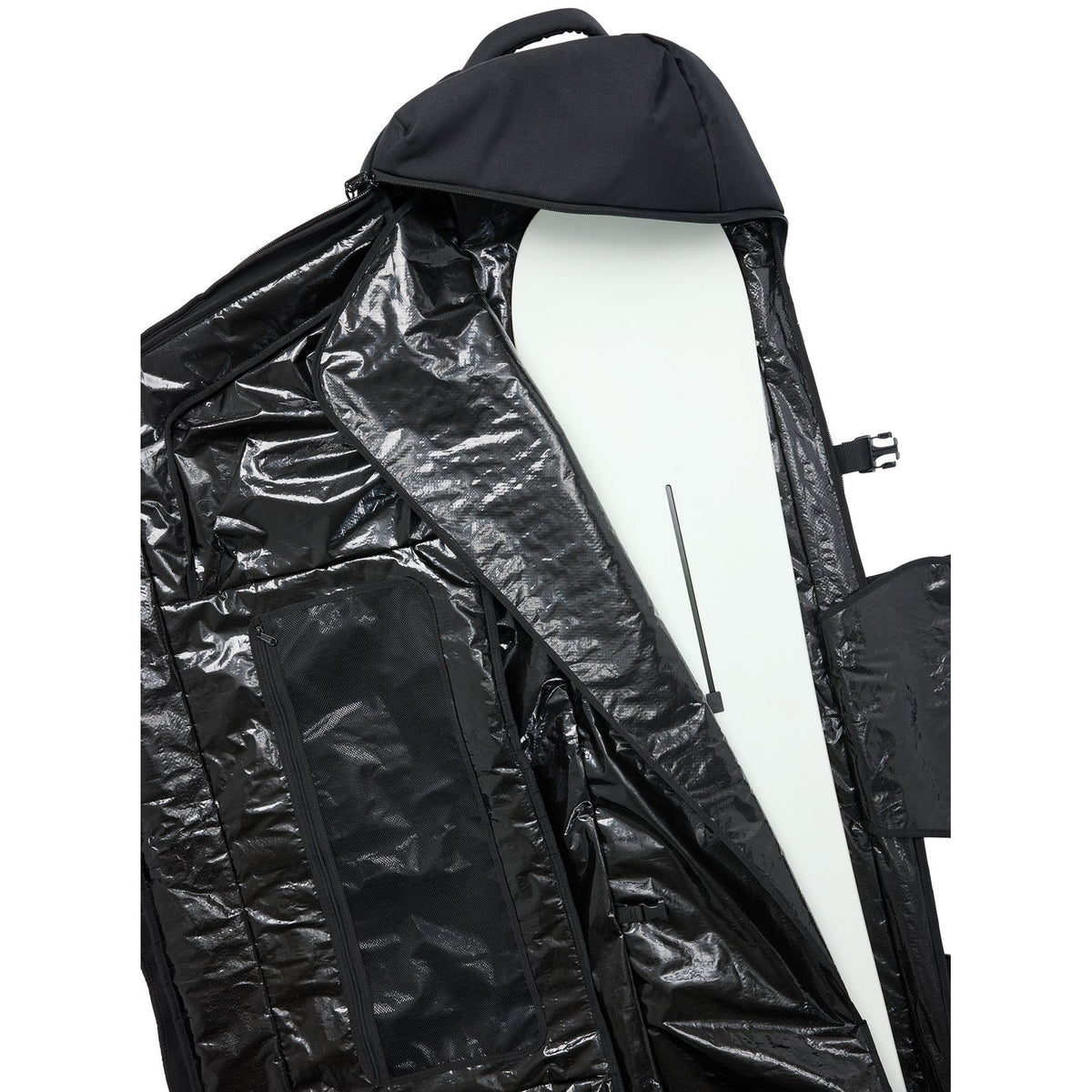 Wheelie Flight Attendant Snowboard Bag True Black - Image 6