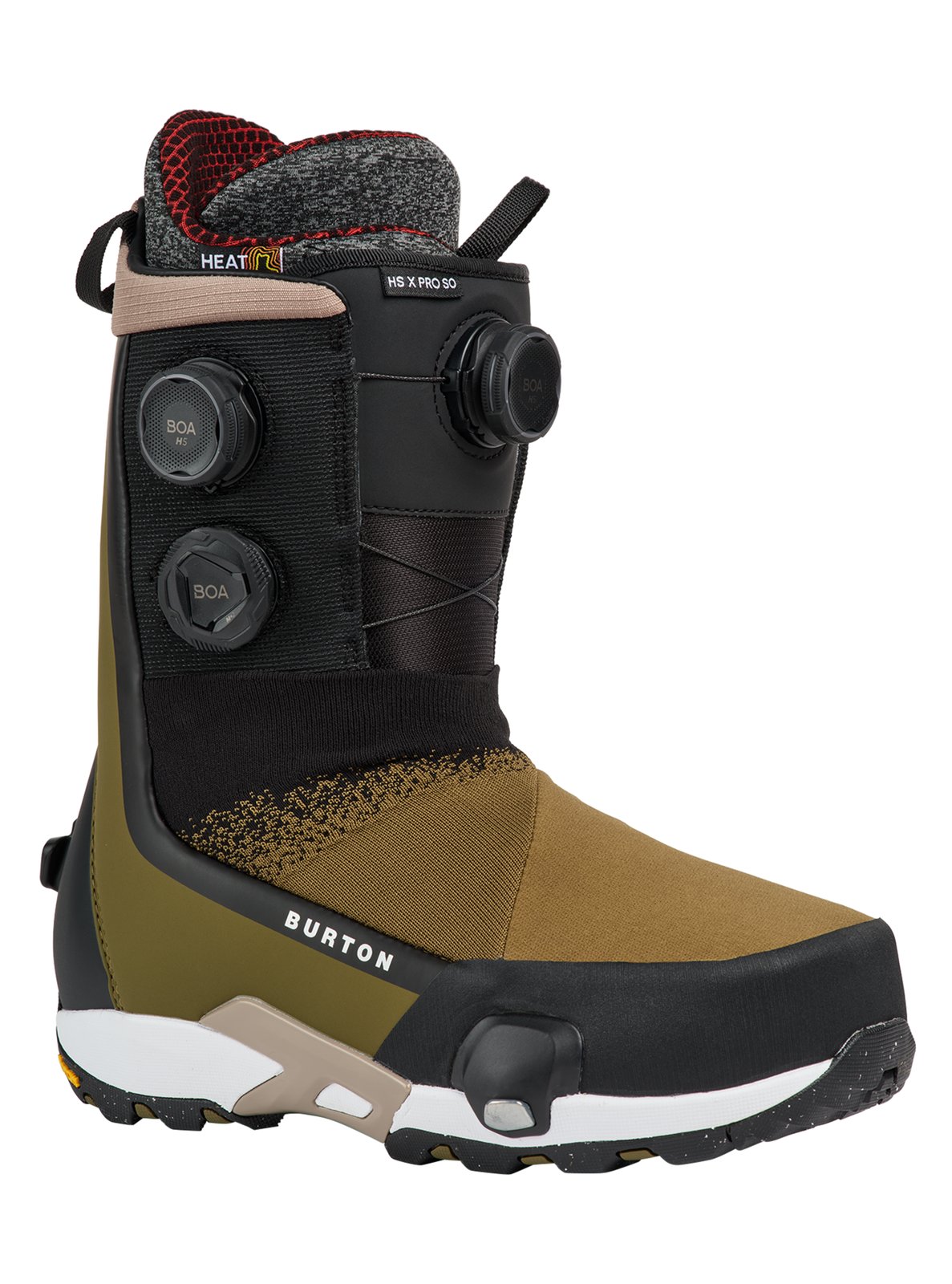 Mens Highshot X Pro Step On Snowboard Boots Dried Moss / Multi - Image 6