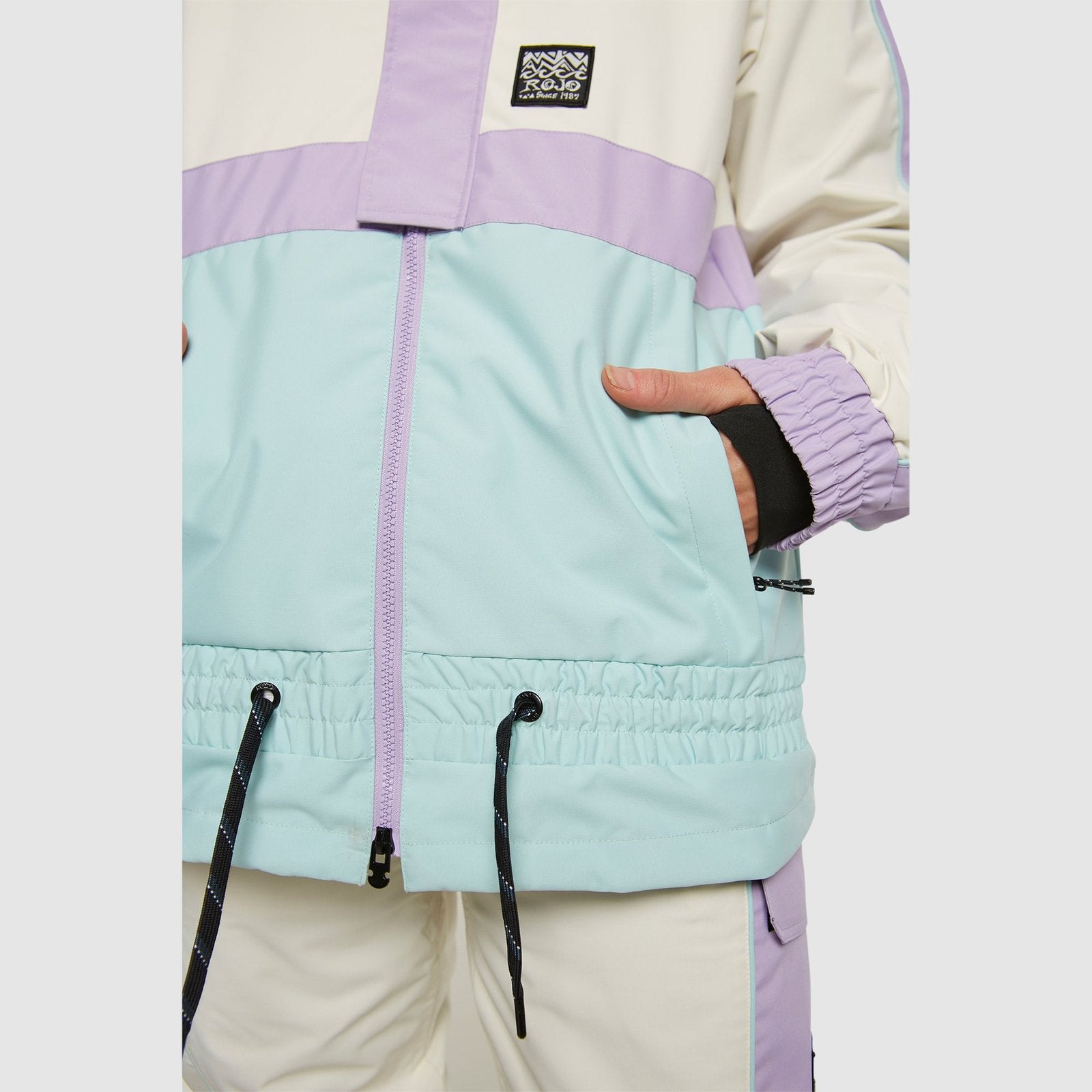 Womens Retro Jo Snow Jacket Snow White - Image 6