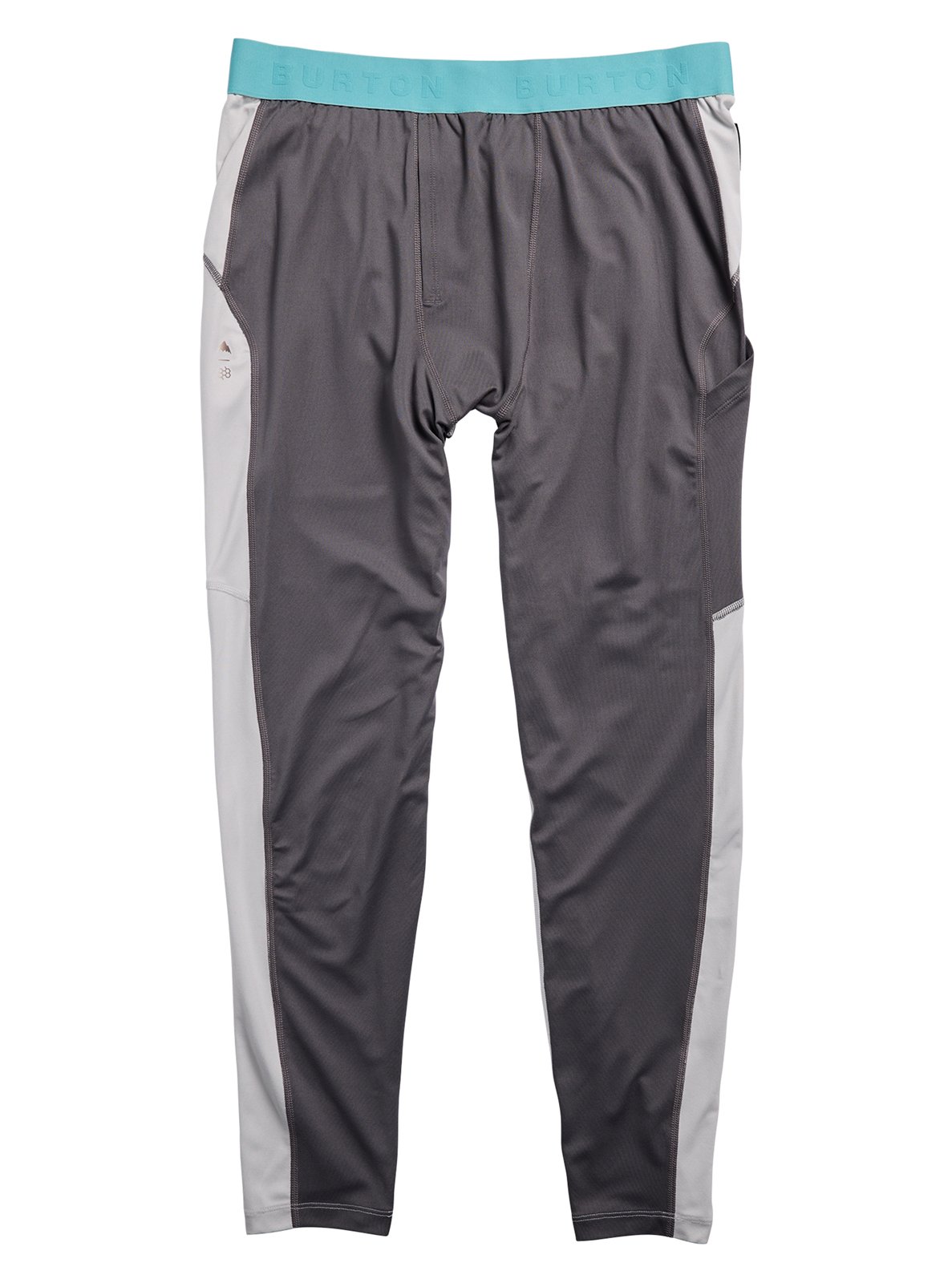 Mens Synthetic Midweight Base Layer Pants Gotham Gray/Gray Cloud - Image 6