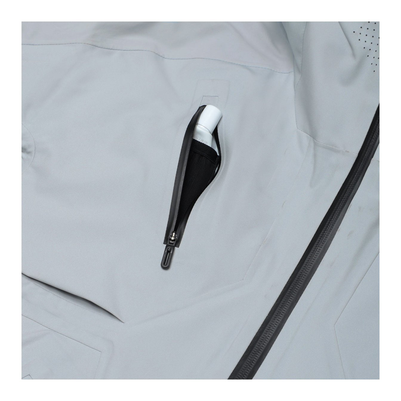 Aero Stream 3L Shell Jacket Coarse Gray - Image 6