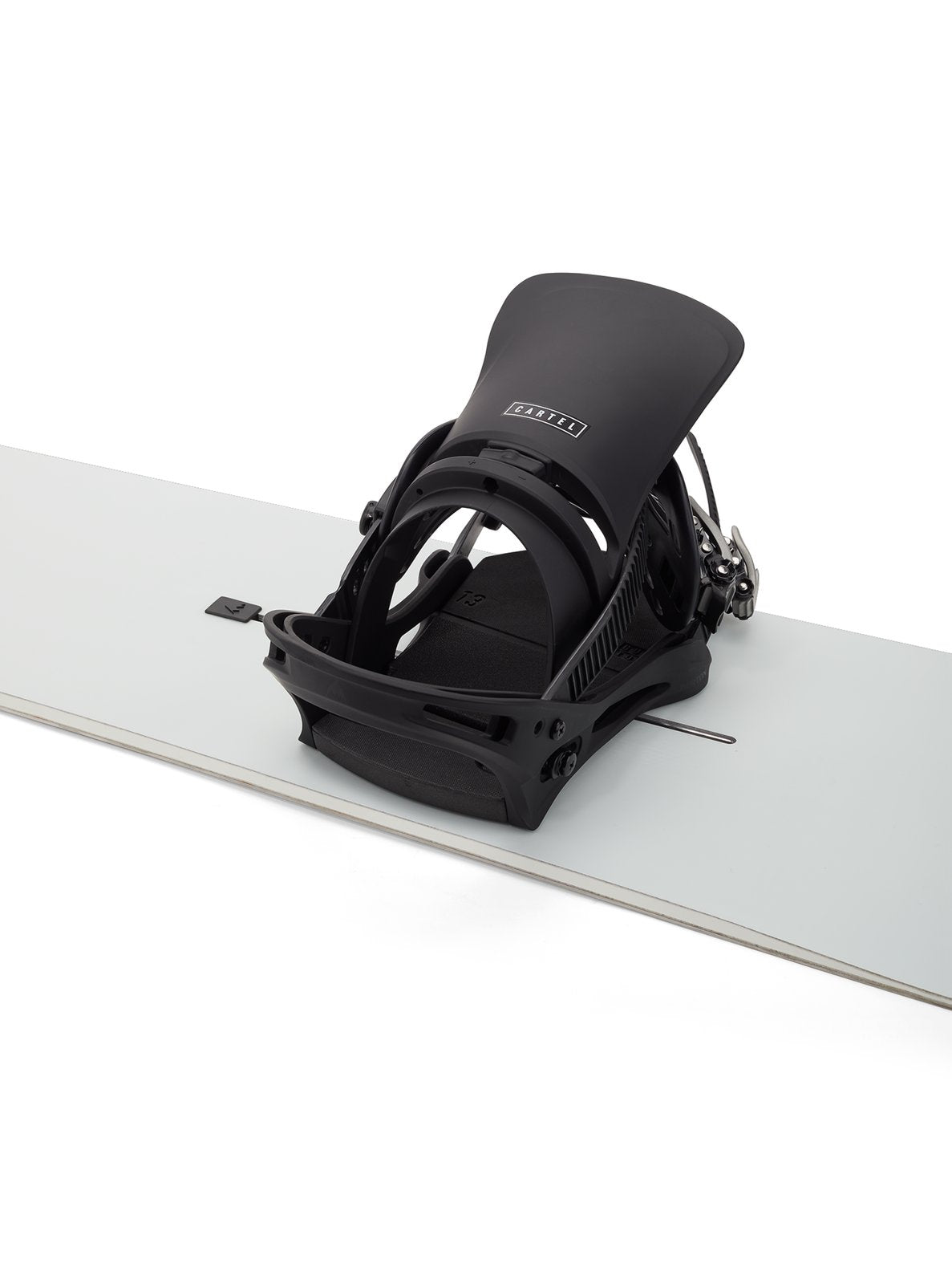 Mens Cartel Re:Flex Snowboard Bindings Black - Image 6