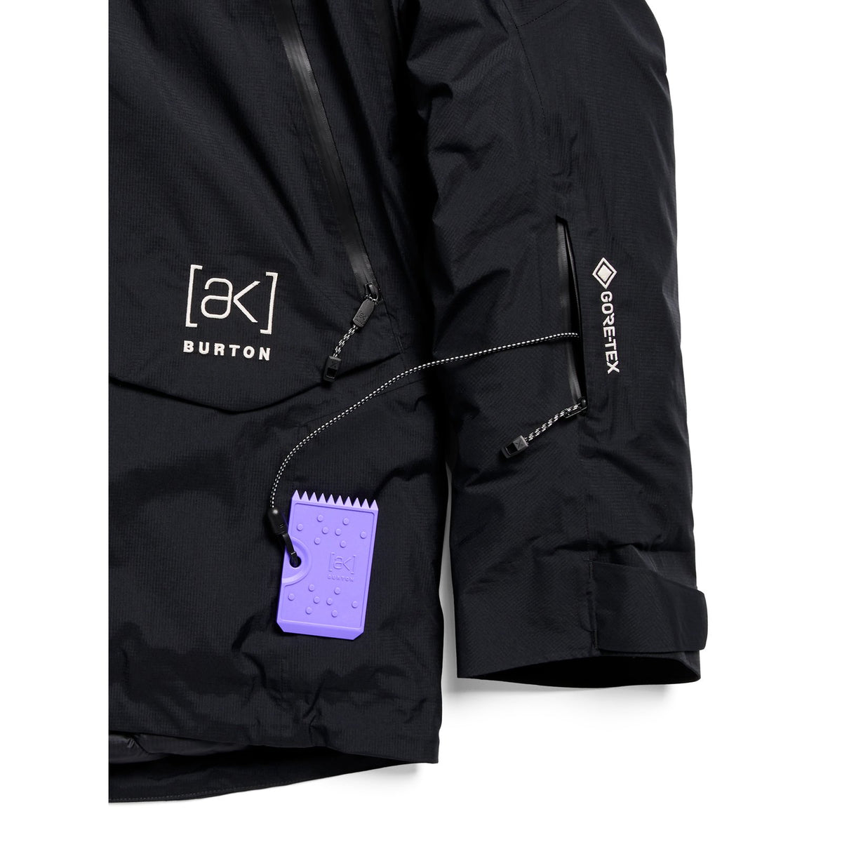 Mens [Ak] Swash Down Insulated Gore-Tex 2L Jacket True Black - Image 6
