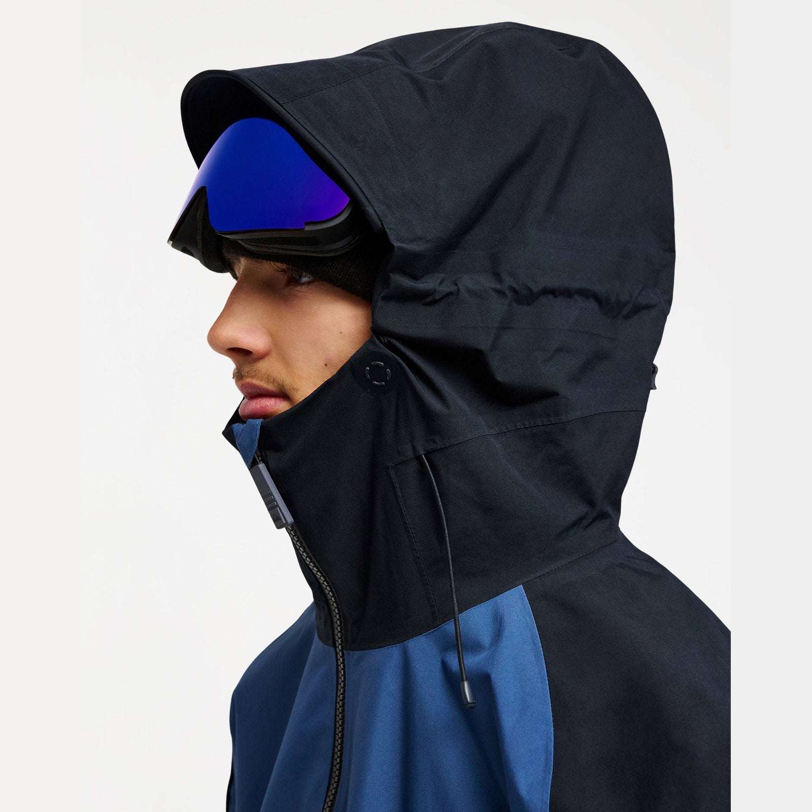 Mens Young Guns Gore-Tex Snow Jacket Dark Denim - Image 7