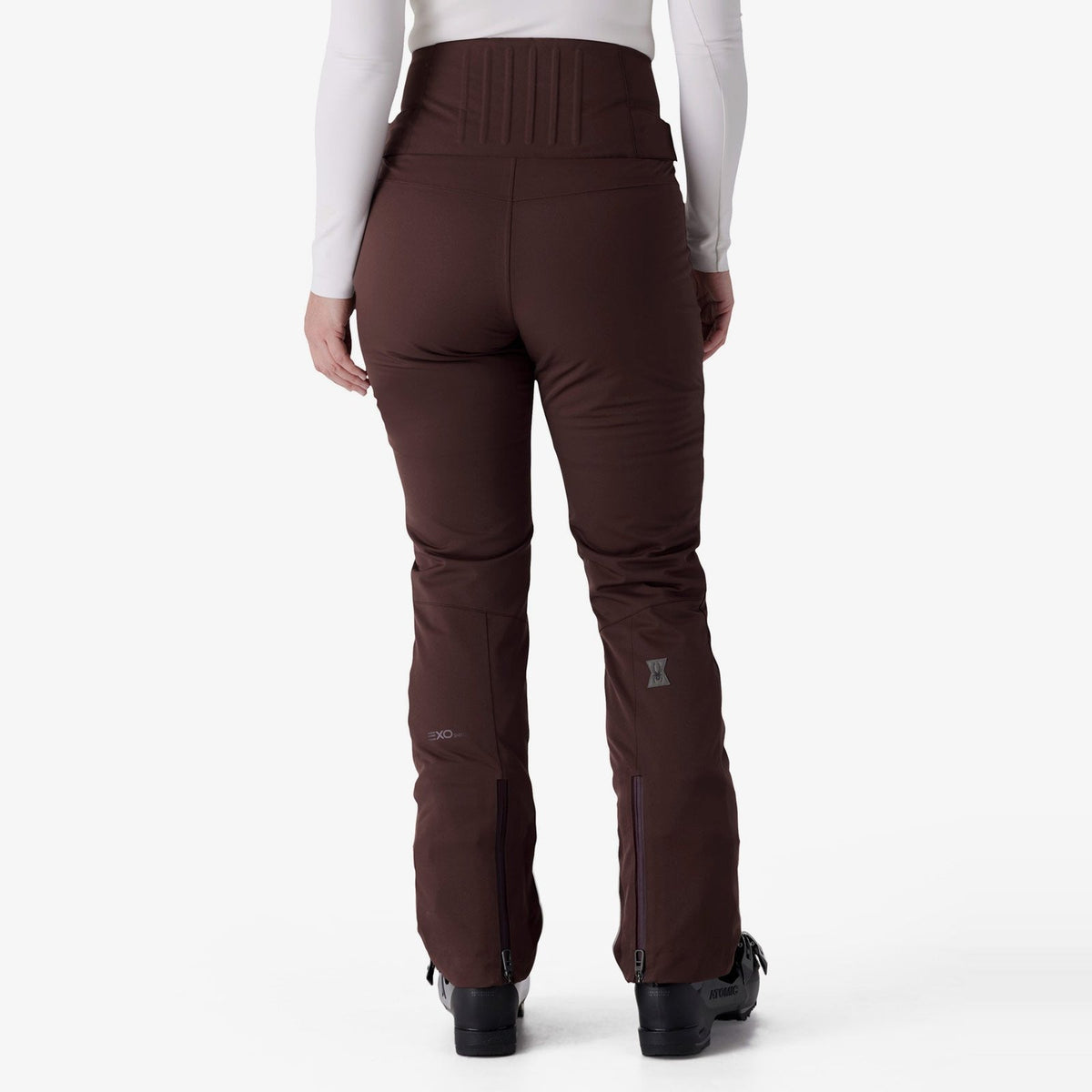 Womens Fuse Pants Mocha - Image 7