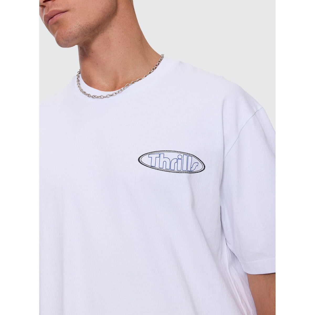 Val For The Win Oversize Fit Tee White - Image 7