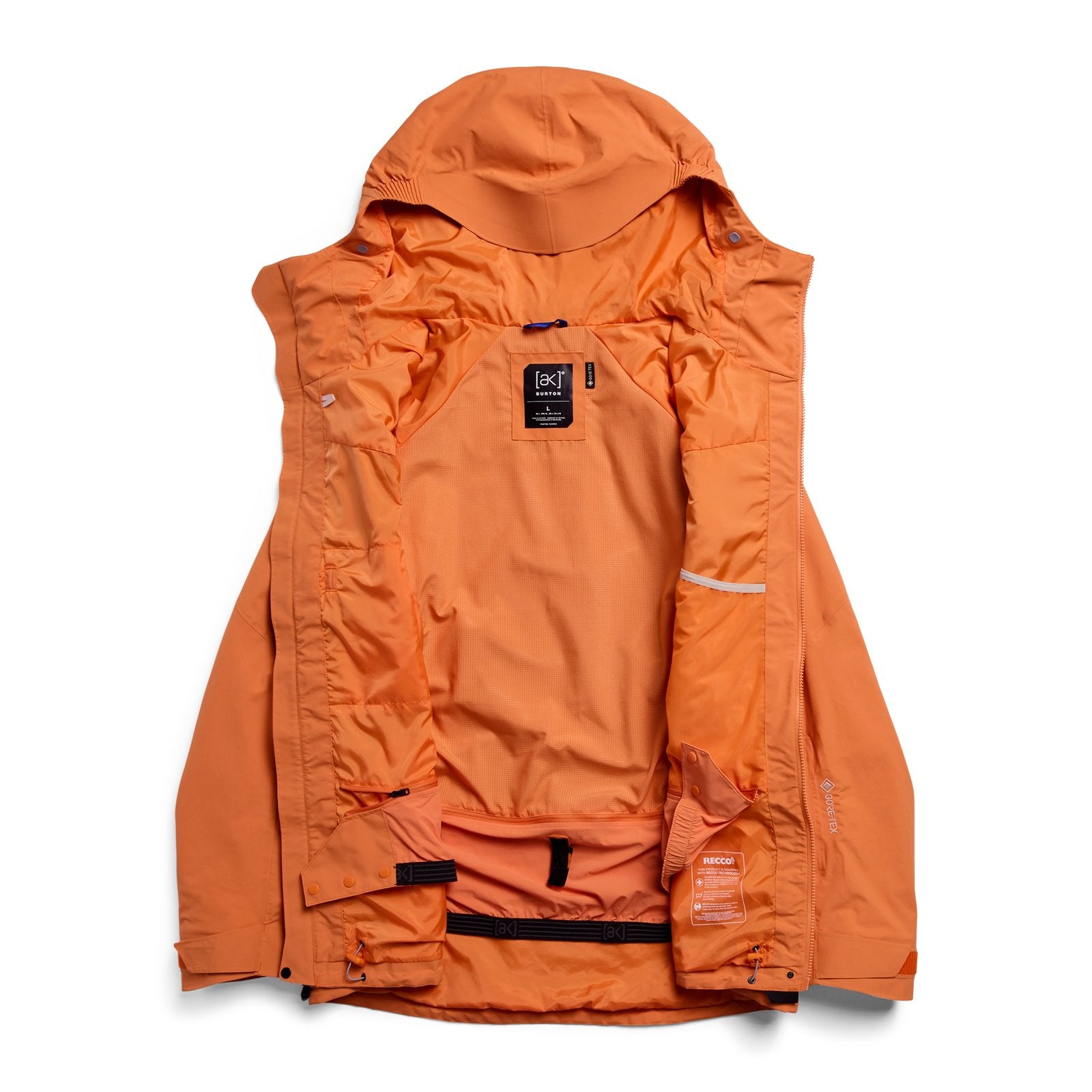 Mens [Ak] Cyclic Gore-Tex 2L Jacket Goldfish Orange - Image 75