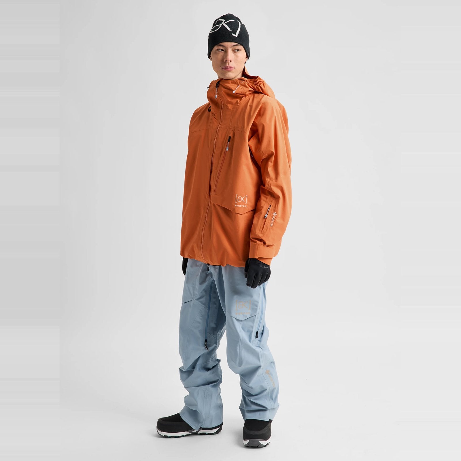 Mens [Ak] Cyclic Gore-Tex 2L Jacket Goldfish Orange - Image 76
