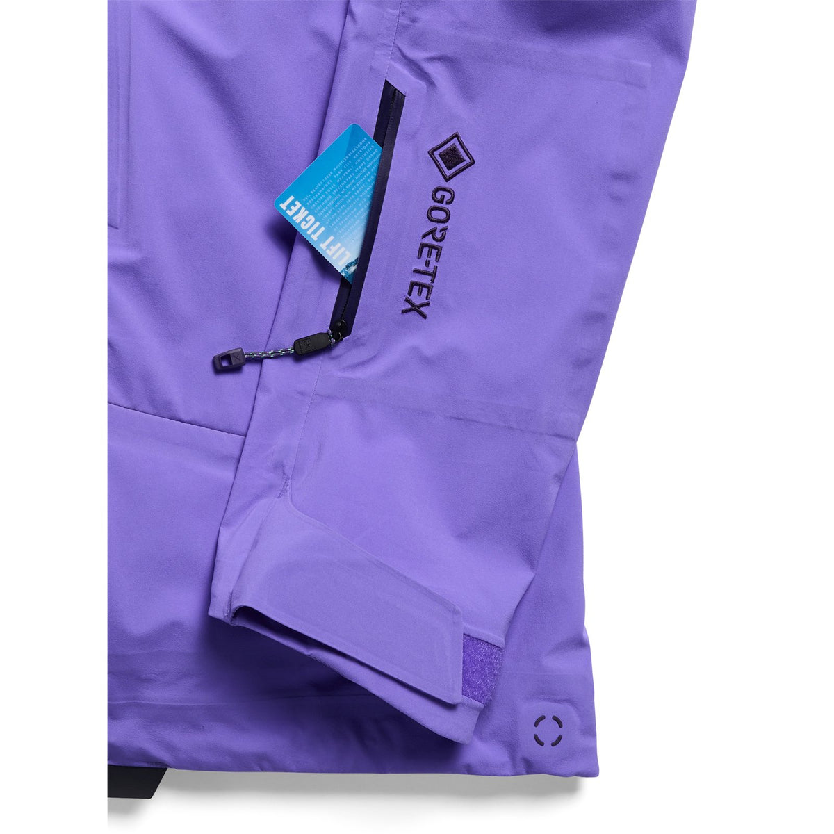 Womens [Ak] Tuvak Gore-Tex C-Knit 3L Jacket Purple Voltage - Image 7