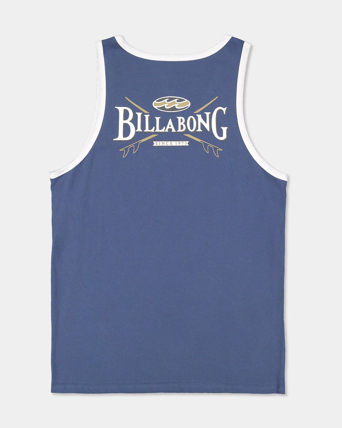 Mens Crossboards Tank Top Dark Denim - Image 7