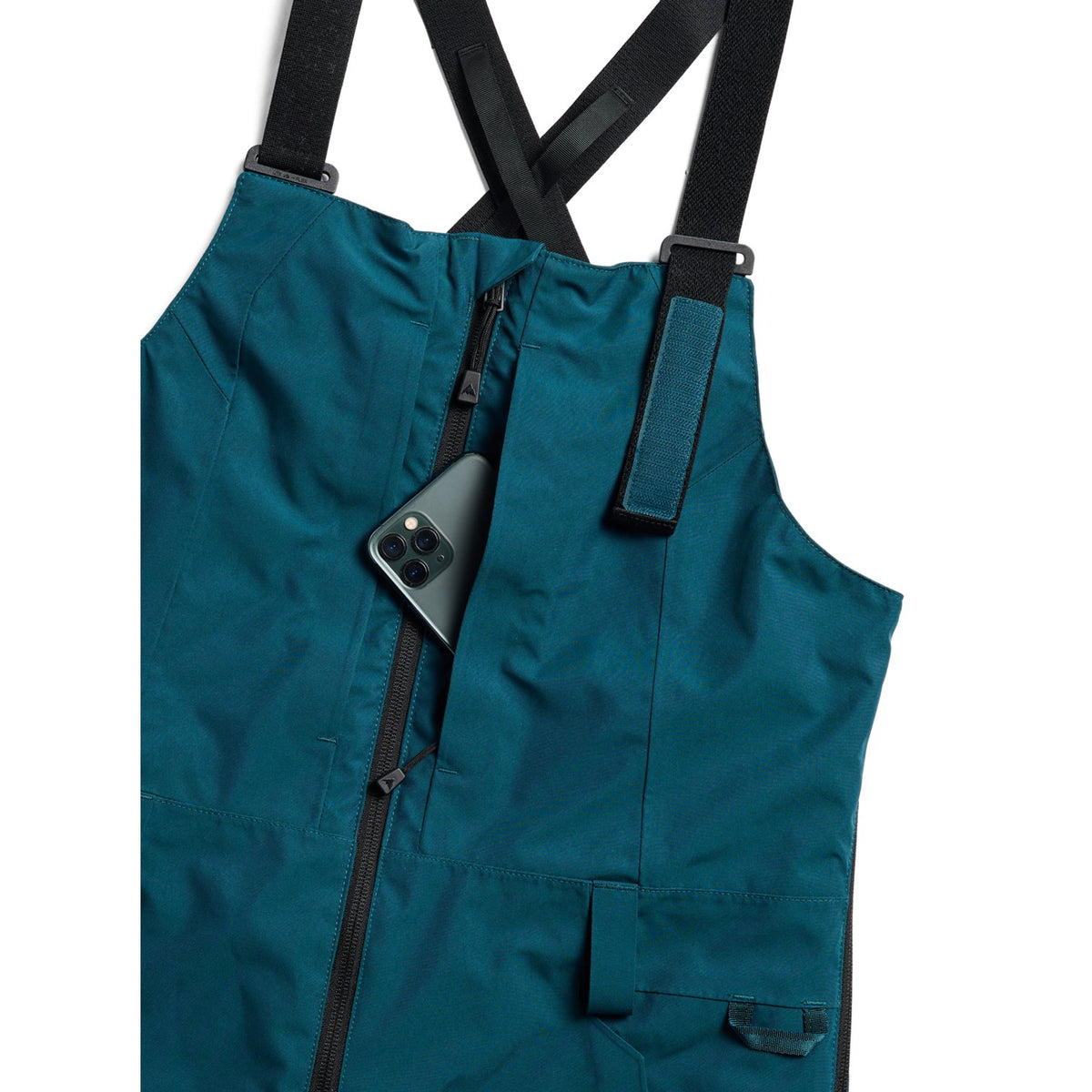 Womens Reserve Gore-Tex 2L Bib Pants Atlantic Teal - Image 7