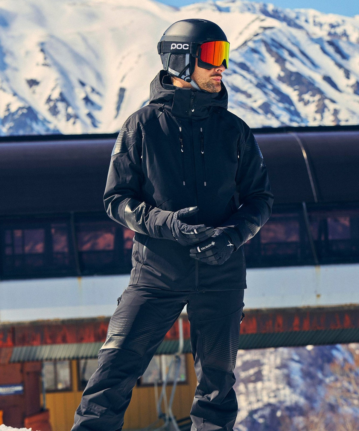 Mens Trax Fvs Jacket Black - Image 7