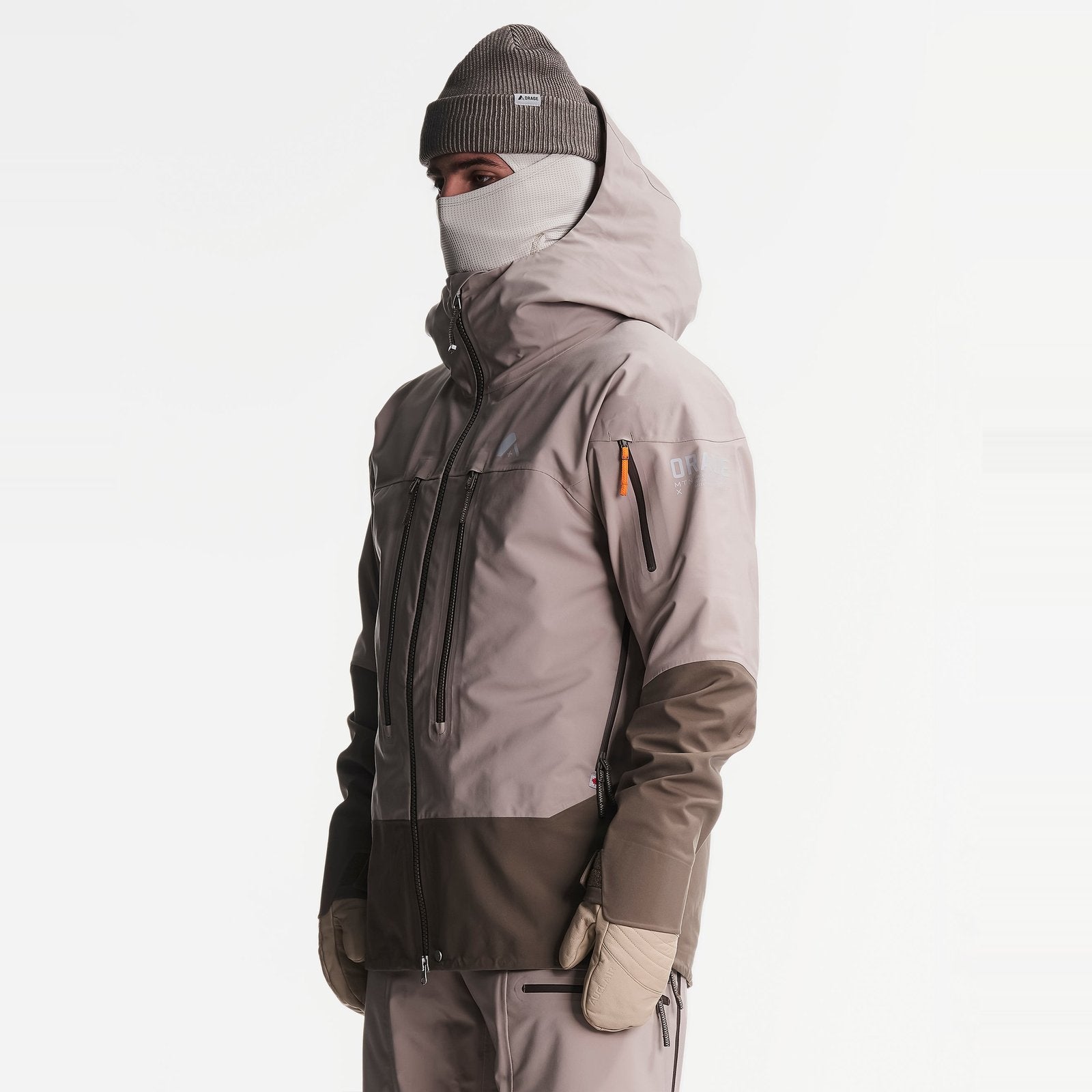 Mens Apex MTN-X 3L Jacket Scree - Image 7