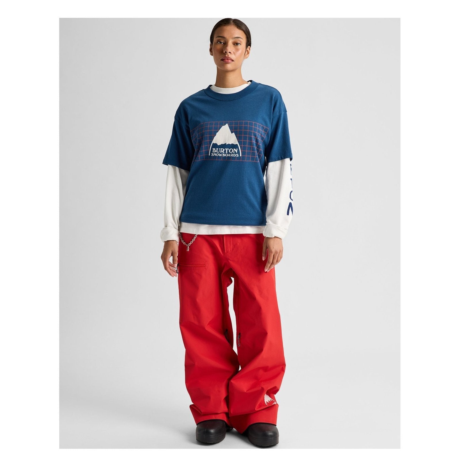 50th 83 Squared Short Sleeve T-Shirt Selvedge Blue - Image 7