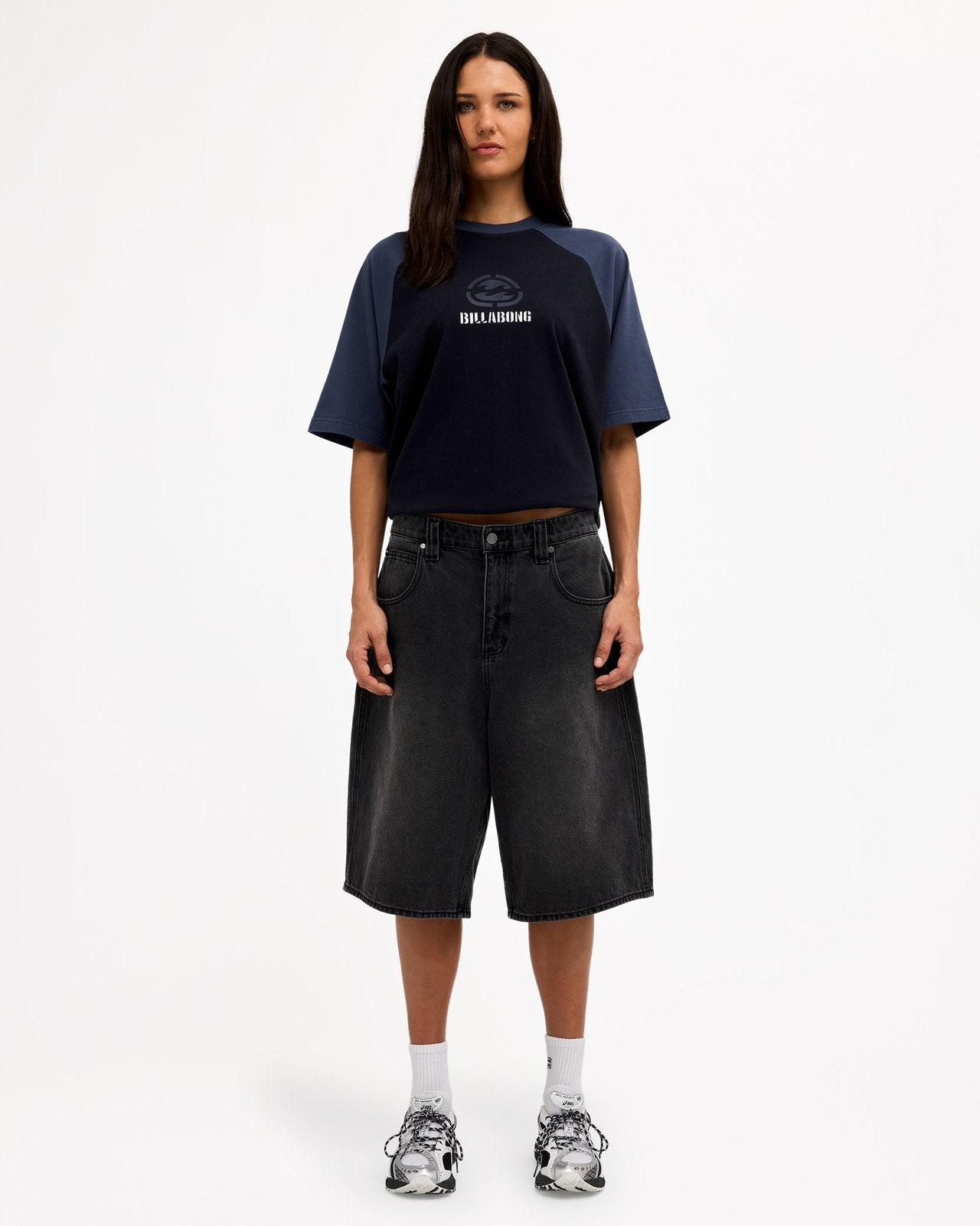 Mens Spec 73 Baggy Denim 23" Black - Image 7