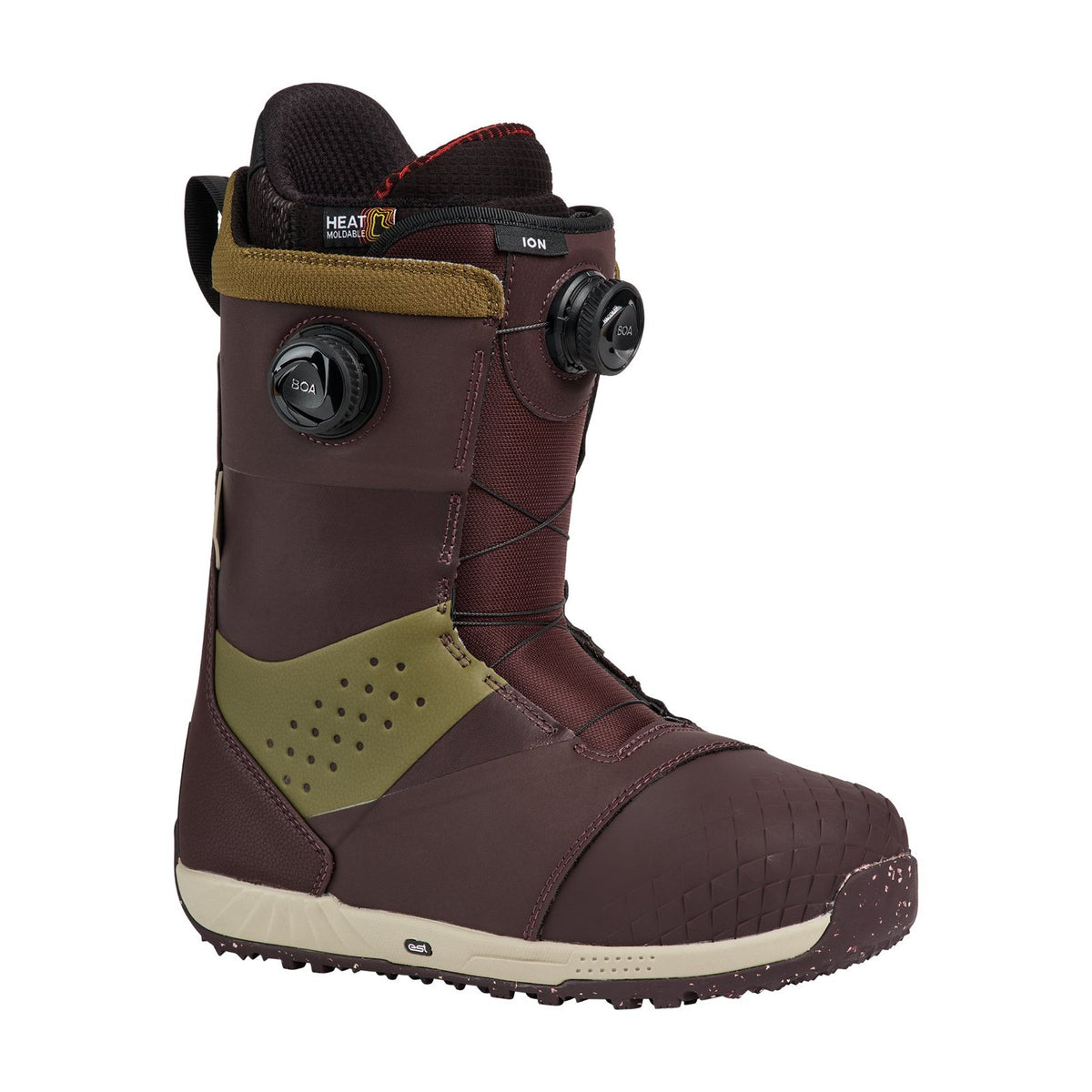 Mens Ion BOA Snowboard Boots Bear Hug Brown - Image 7