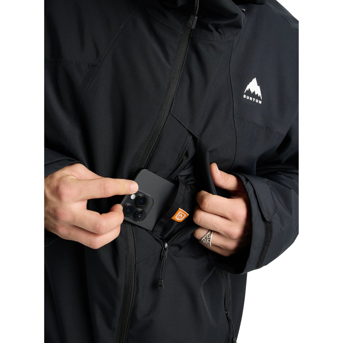 Mens Reserve 2L Insulated Jacket True Black - Image 7