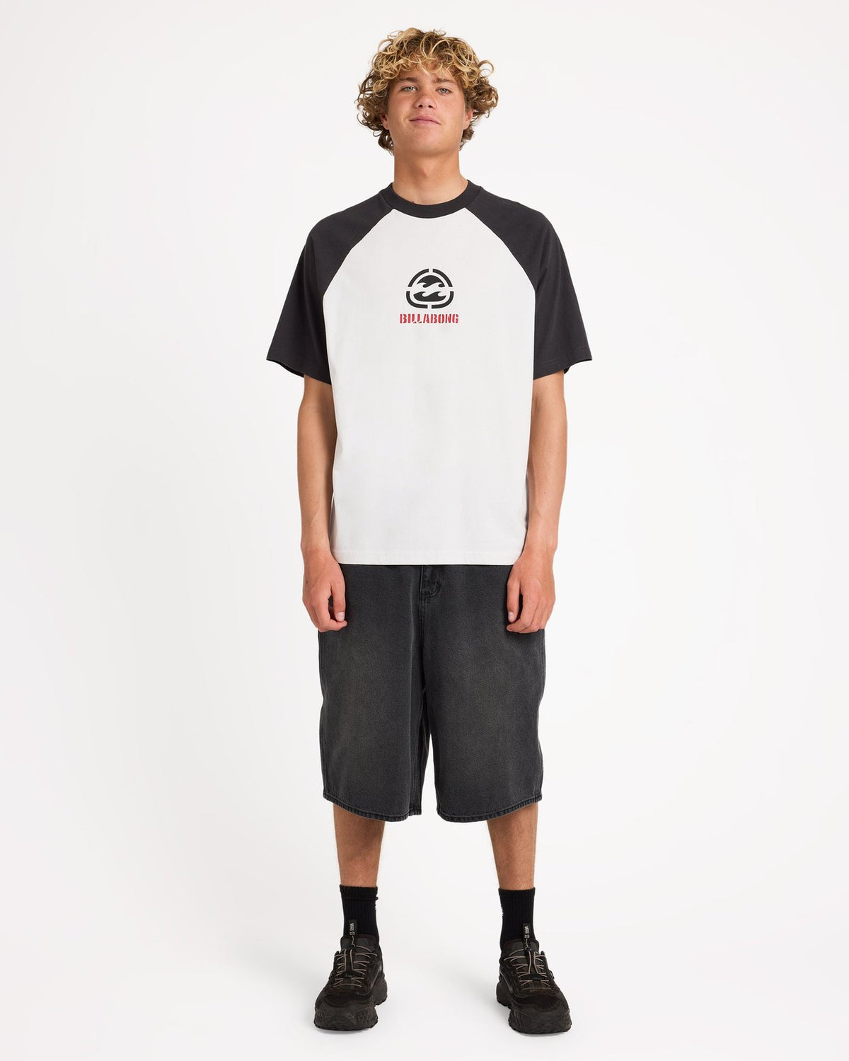 Mens Spec 73 Raglan T-Shirt Fog - Image 7