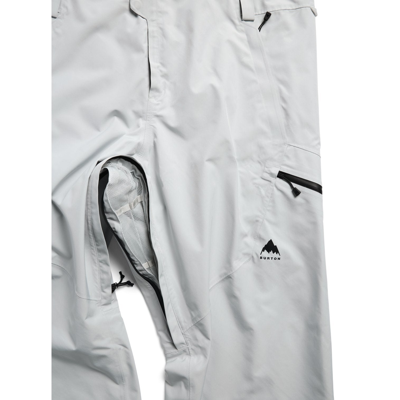 Mens Reserve Gore-Tex 2L Bib Pants Gray Cloud - Image 7