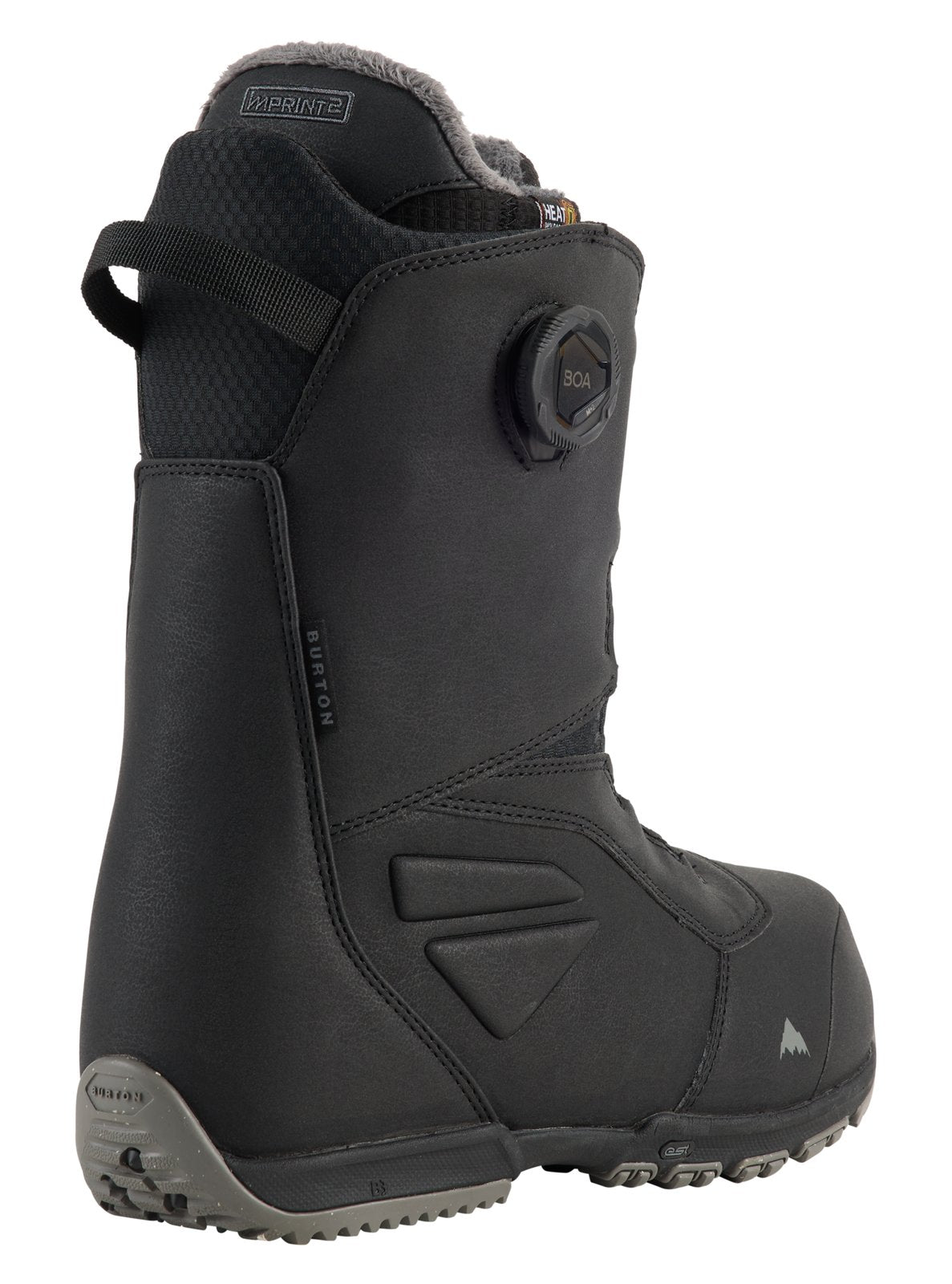 Mens Ruler BOA Snowboard Boots Black - Image 7