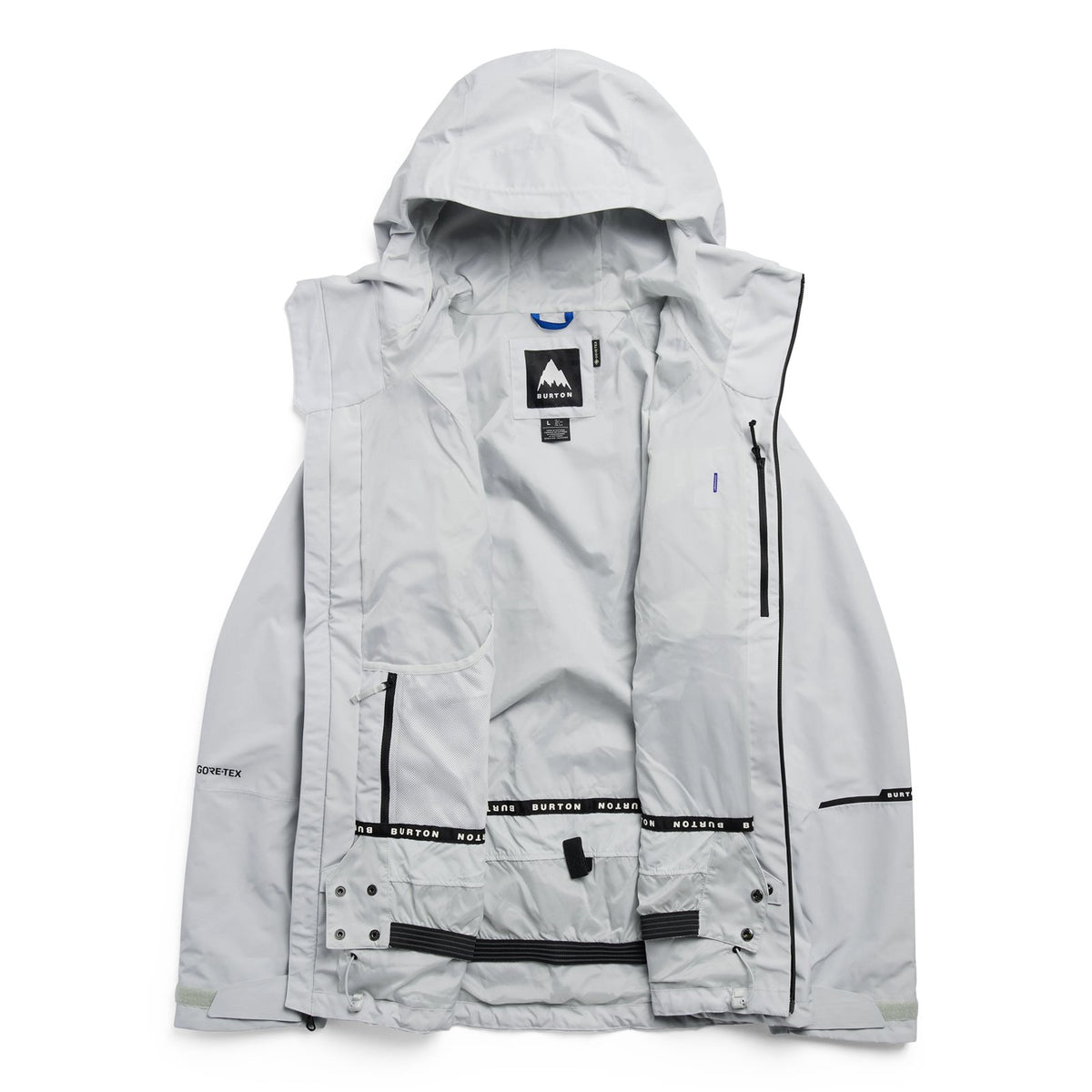 Mens Reserve Gore-Tex 2L Jacket Gray Cloud - Image 7
