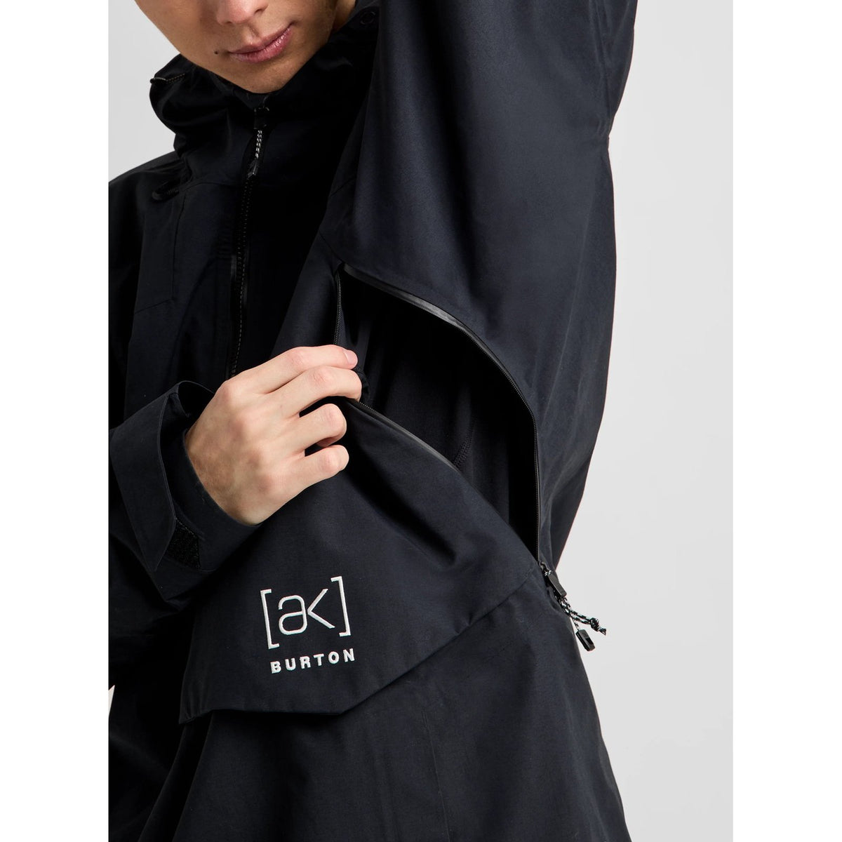 Mens [Ak] Cyclic Gore-Tex 2L Jacket True Black - Image 7