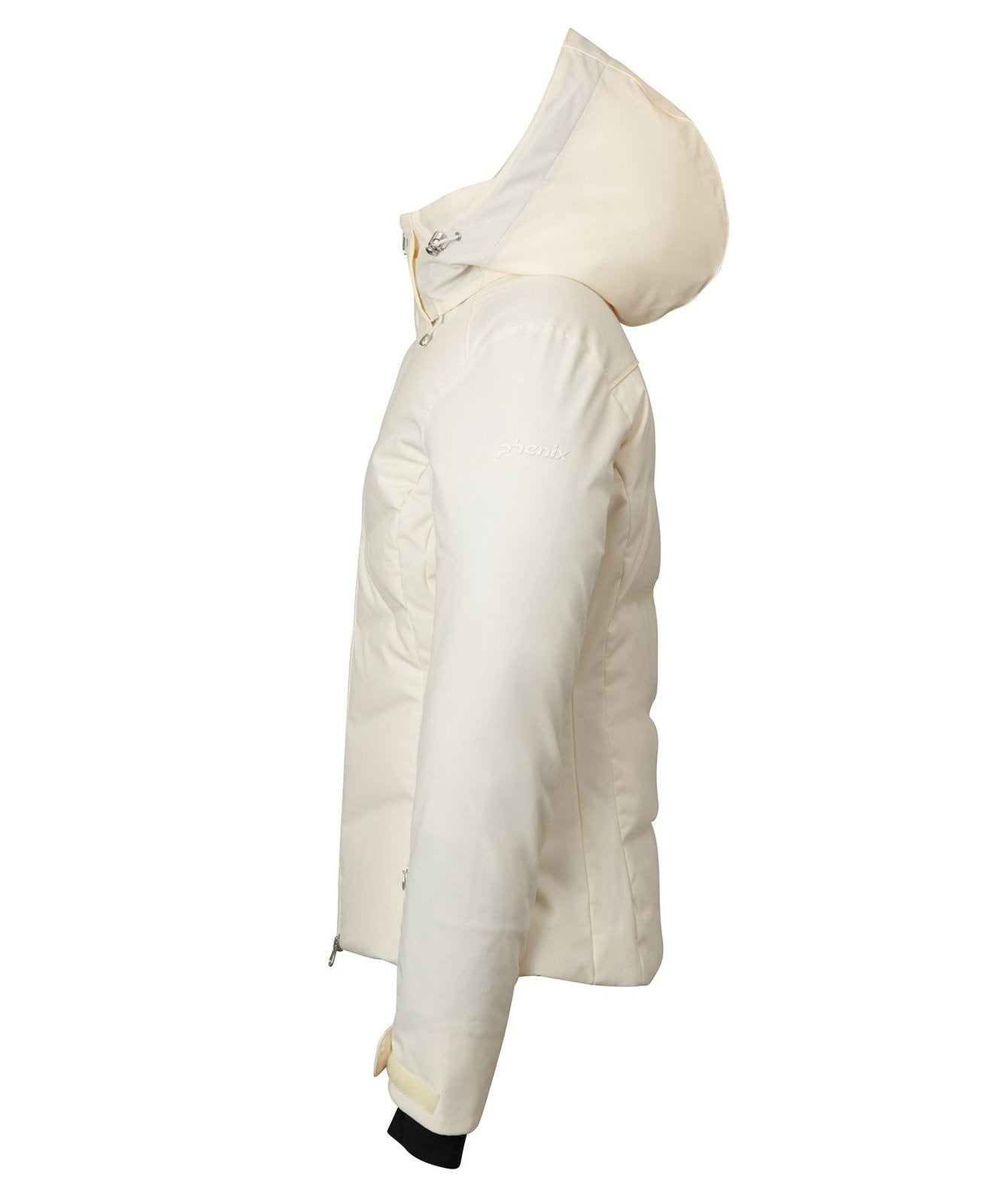 Womens Seamless Down Jacket Off White - Image 7