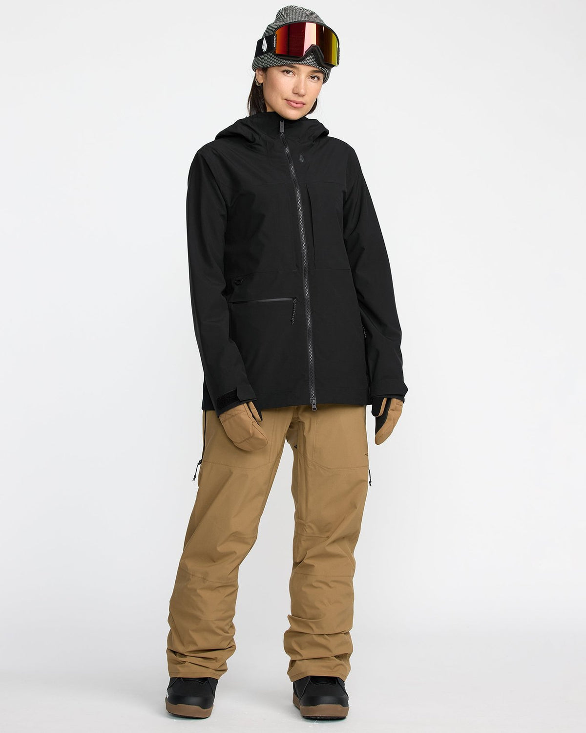 Womens Cloudbreaker Stretch 30K Jacket Black - Image 7
